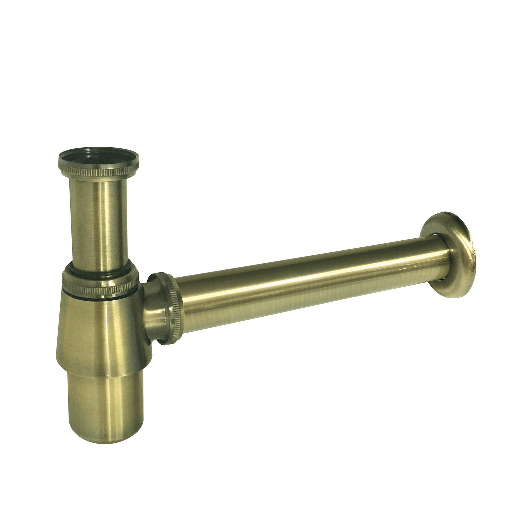 Siphon laiton lavabo CLEVER Gamme PRO modèle URBAN couleur BRONZE