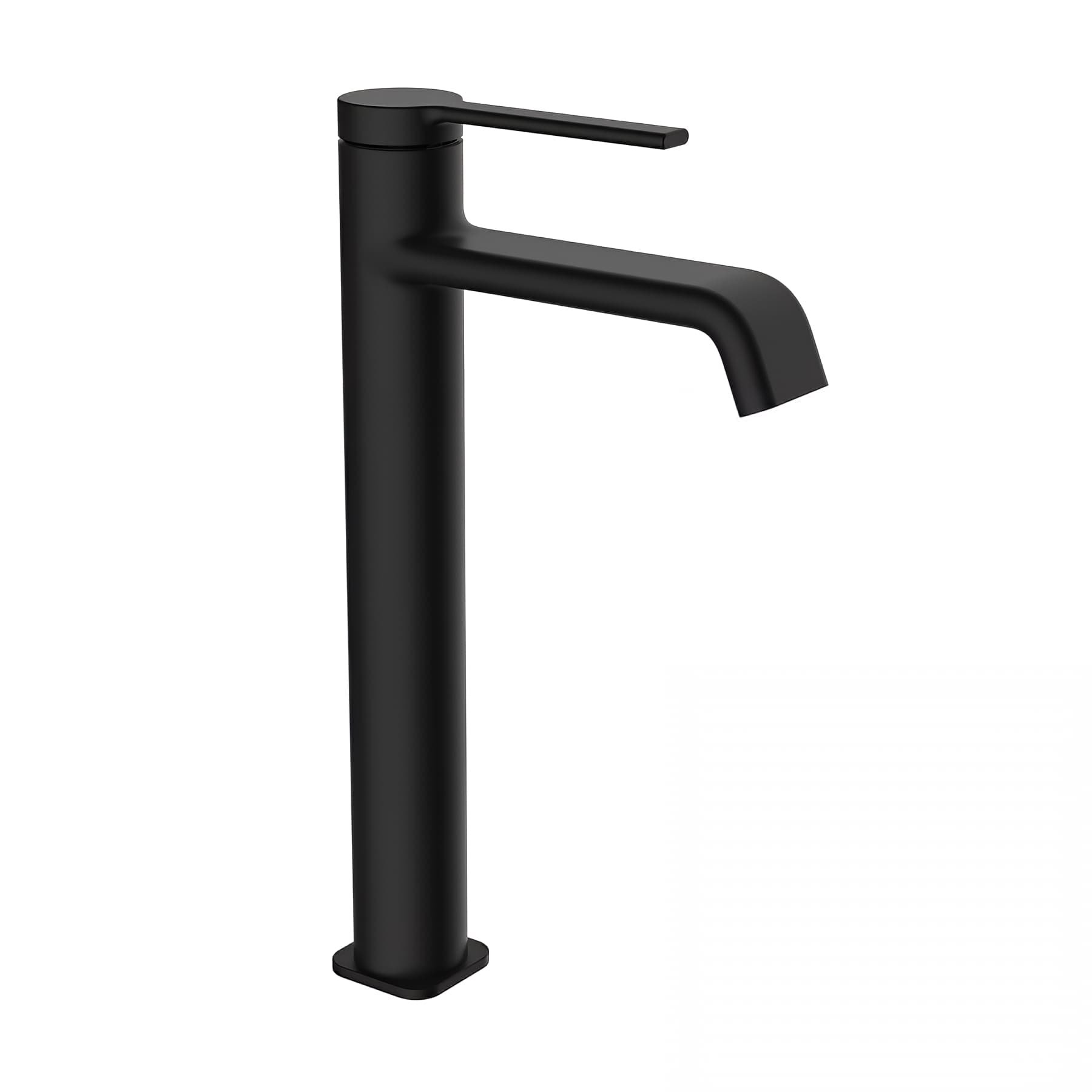 Mitigeur lavabo CLEVER Gamme PRO 230 débit éco 6L mn couleur noir mat modèle VELVET I