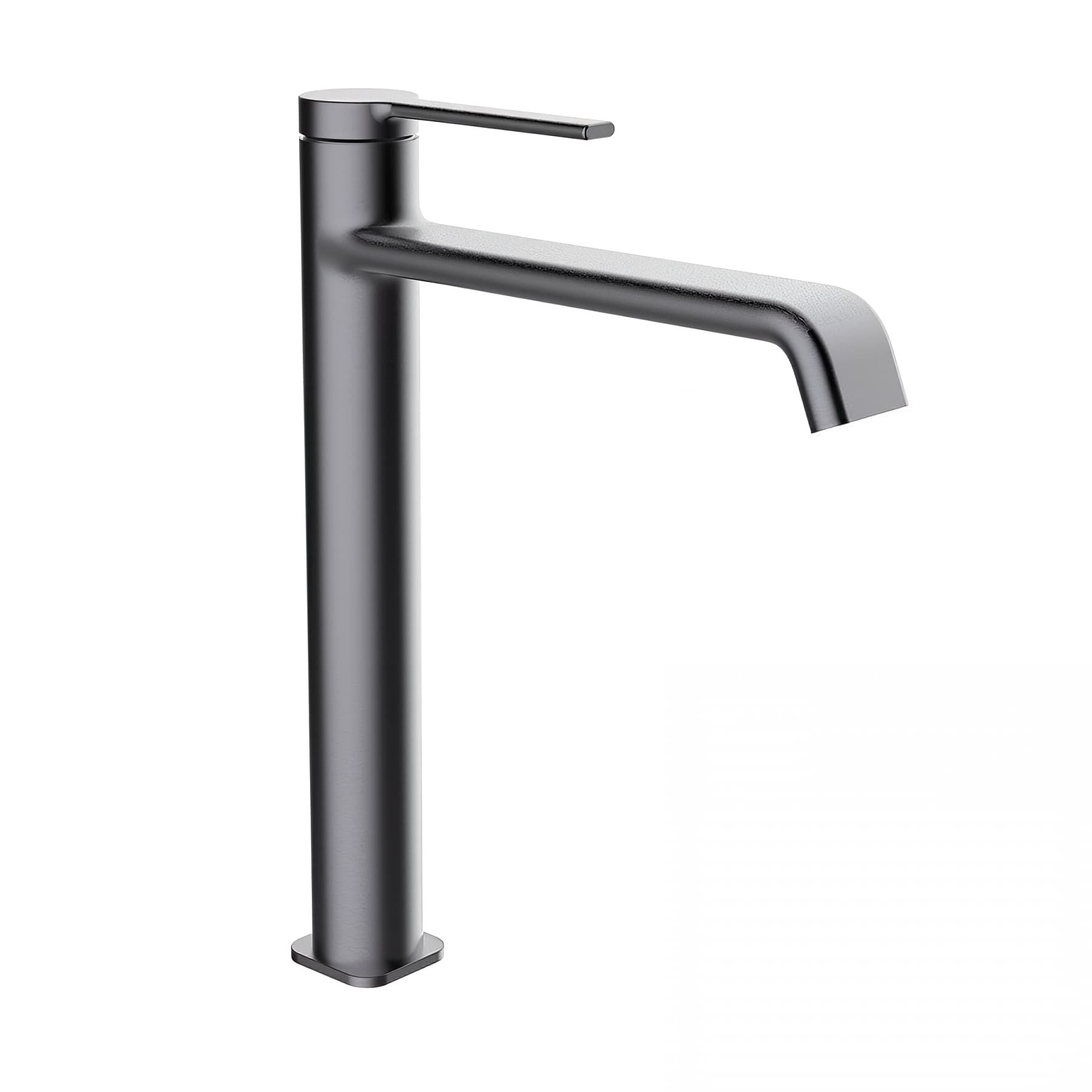 Mitigeur lavabo CLEVER Gamme PRO 230 débit éco 6L mn couleur GUN METAL modèle VELVET I