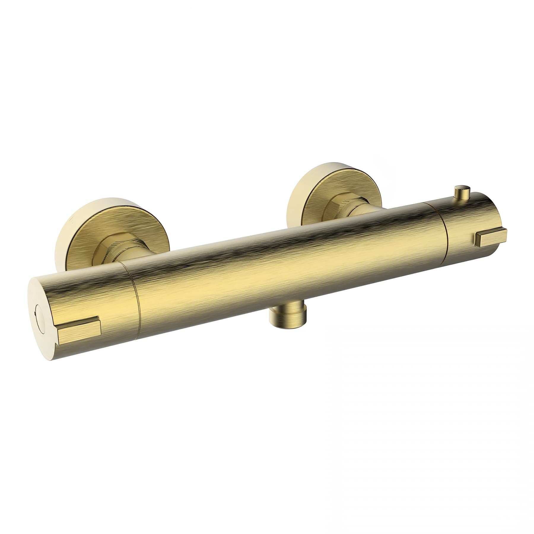 Mitigeur douche thermostatique CLEVER Gamme PRO couleur BRUSHED GOLD modèle UP URBAN