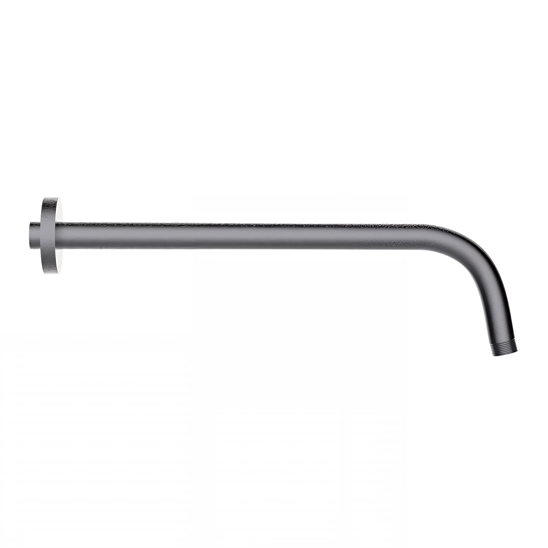 Bras de douche laiton mural CLEVER Gamme PRO 33cm modèle LUZIA couleur GUN METAL