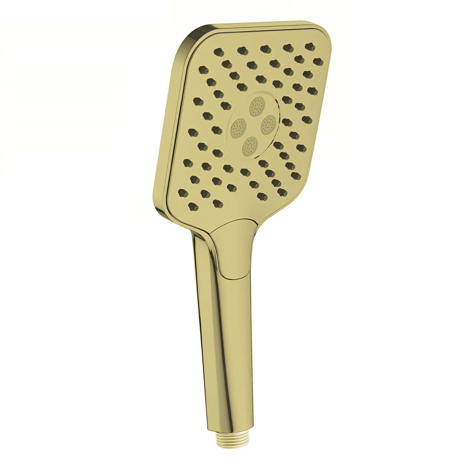 Douchette ABS CLEVER Gamme PRO 115X115 couleur BRUSHED GOLD modèle VELVET