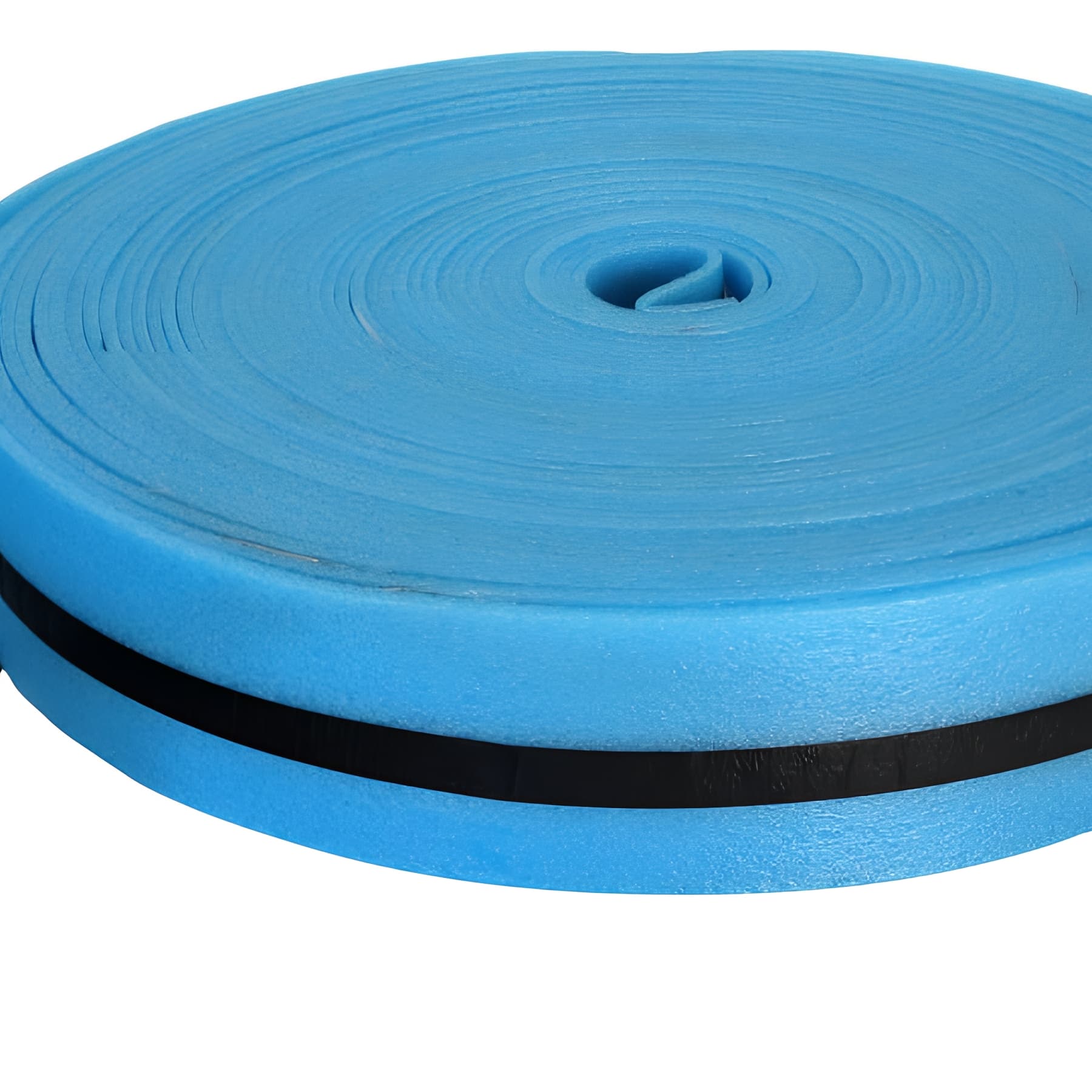 Bande latérale mousse isolante pour sol chauffant avec bavette 60m H=150mm Ep=8mm Mousse et bavette autocollante