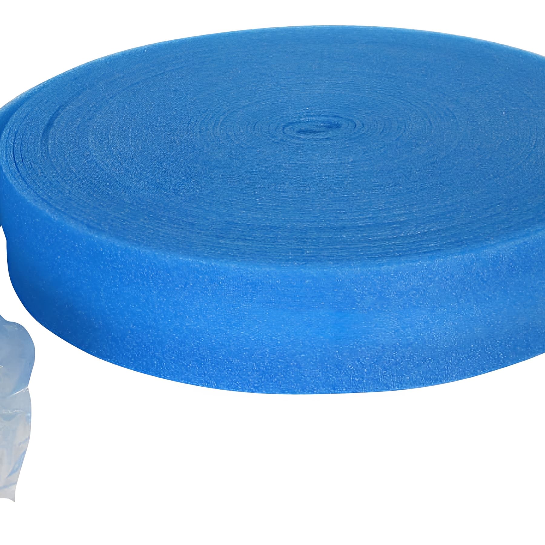 Bande latérale mousse isolante pour sol chauffant avec bavette 60m 150mm Ep= 8mm - Non autocollante