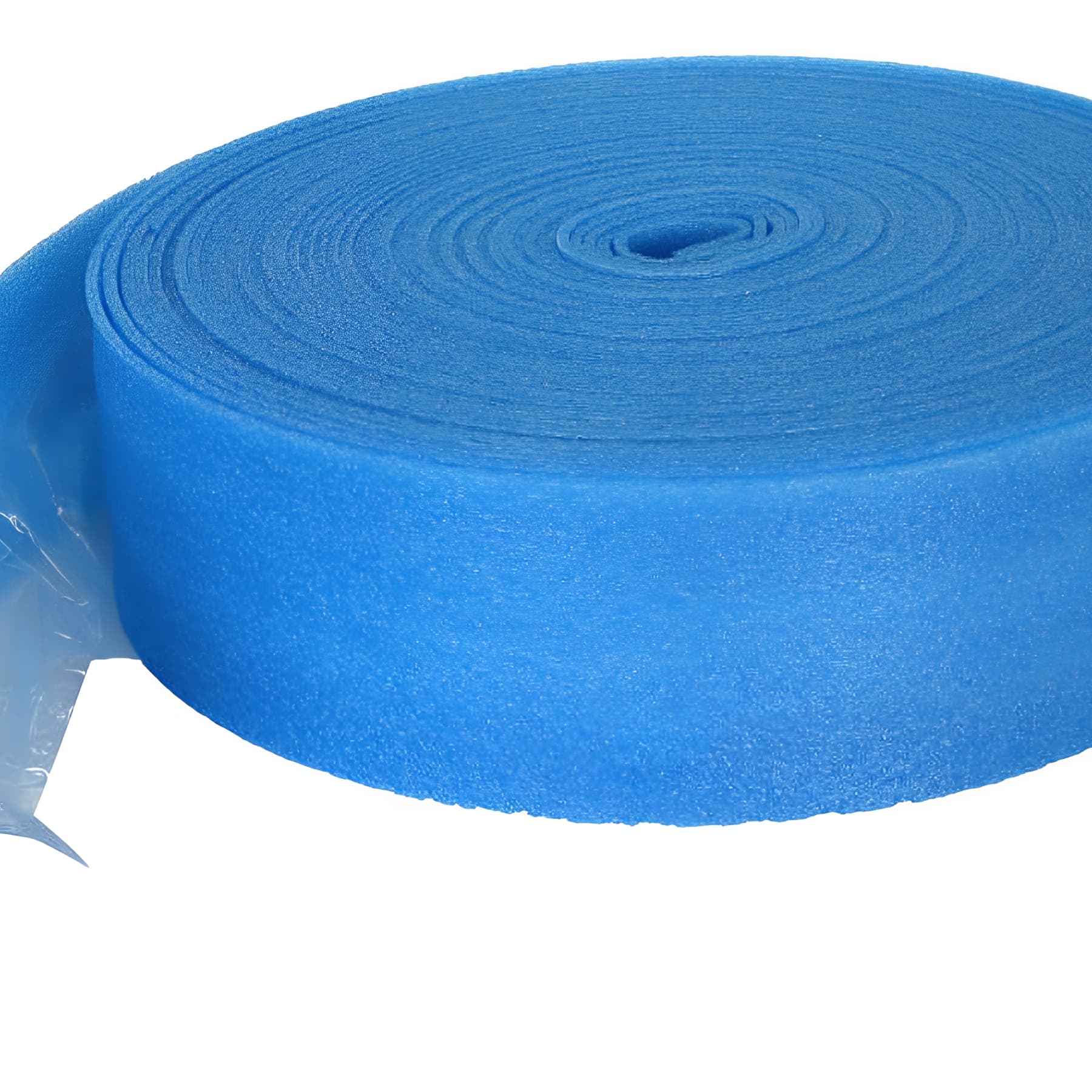 Bande latérale mousse isolante pour sol chauffant avec bavette 50m 220mm Ep= 8mm - Non autocollante