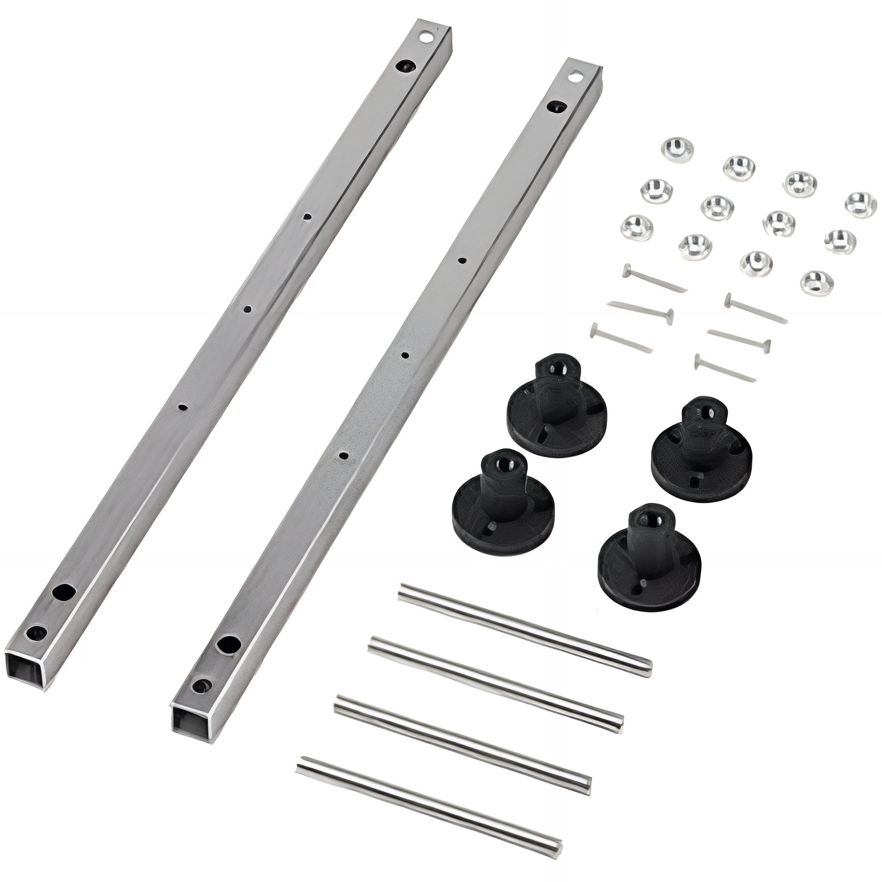 Pieds pour baignoire acrylique longueur 1,50m 1,60m et 1,70m réglables en hauteur