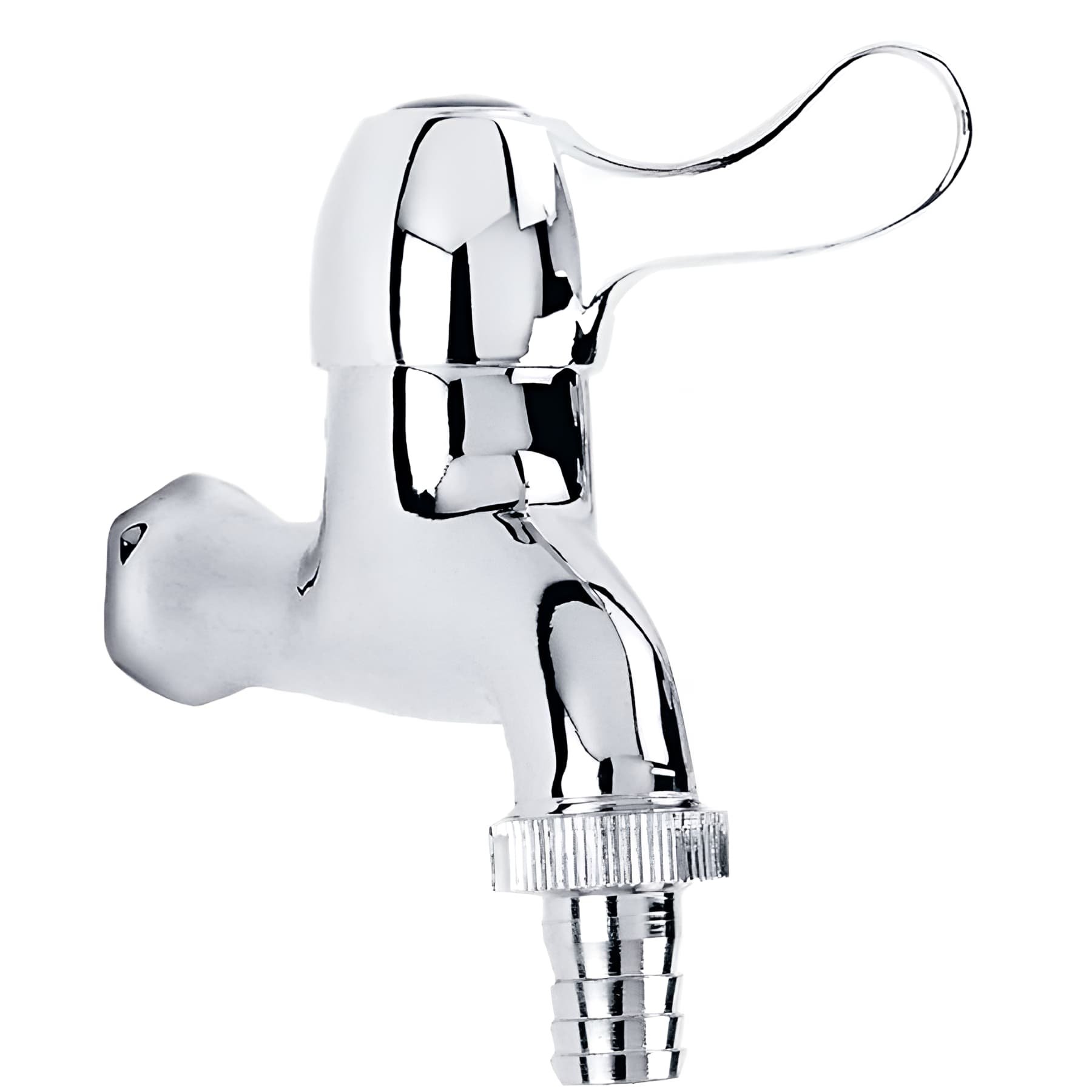 Robinet de puisage chromé mural CLEVER Gamme PRO jardin