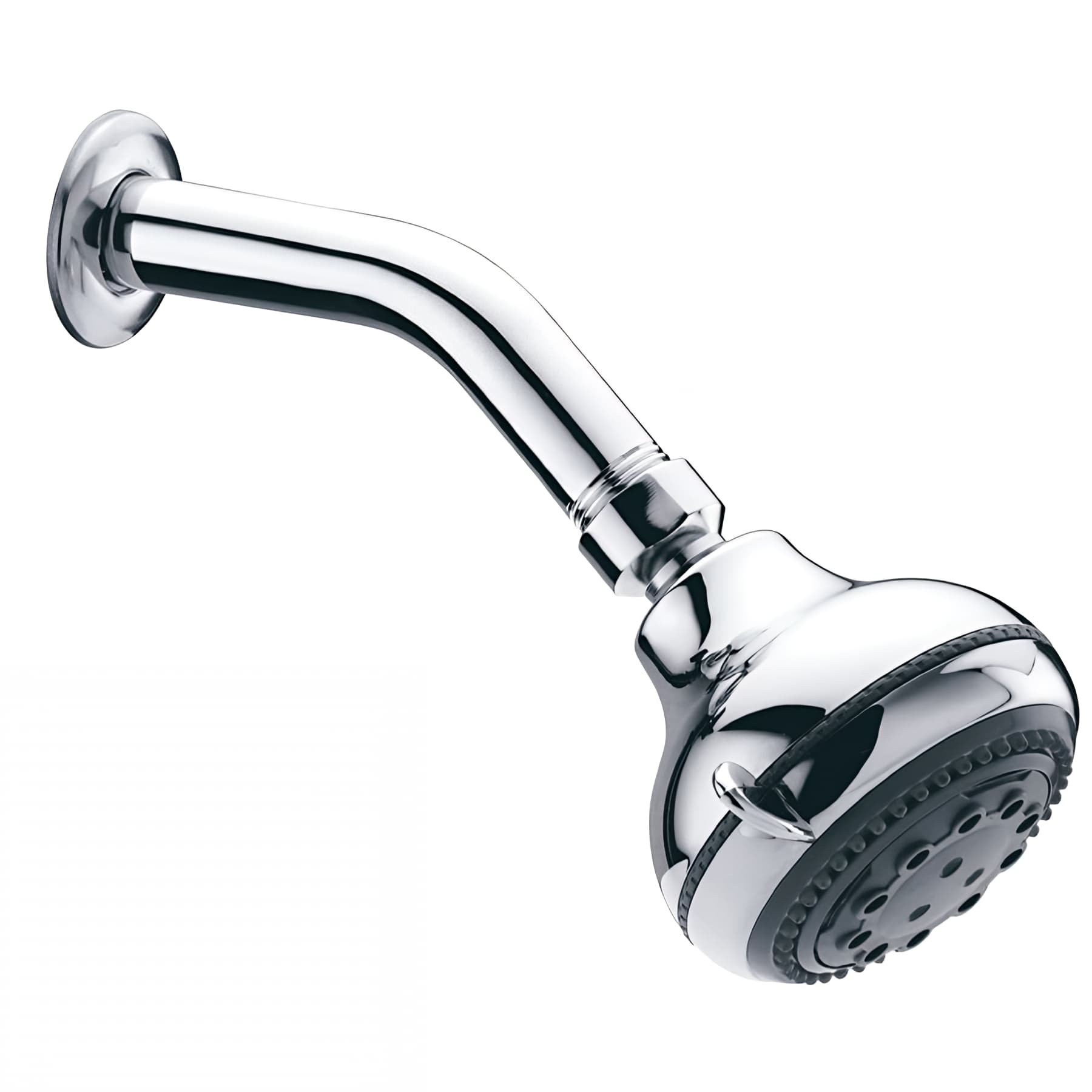 Ensemble bras de douche mural CLEVER Gamme PRO Ø80 modèle ZANZIBAR