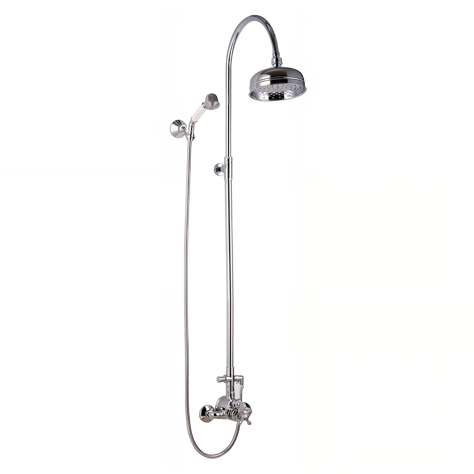 Colonne de douche CLEVER Gamme PRO thermostatique eXtensible modèle WITH2 ANTIGONA