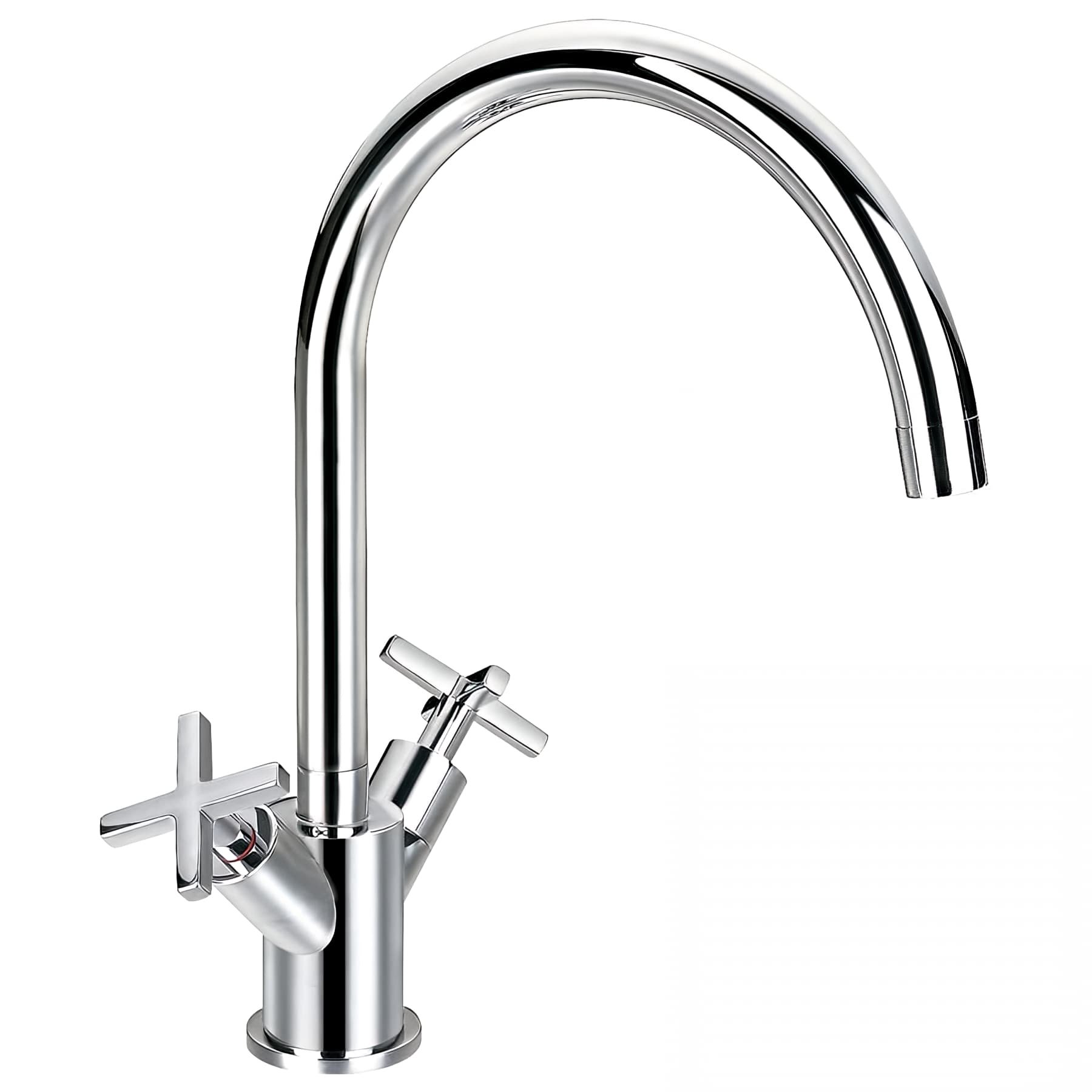 Mélangeur évier CLEVER Gamme PRO bec tube modèle WITH2 MOREA