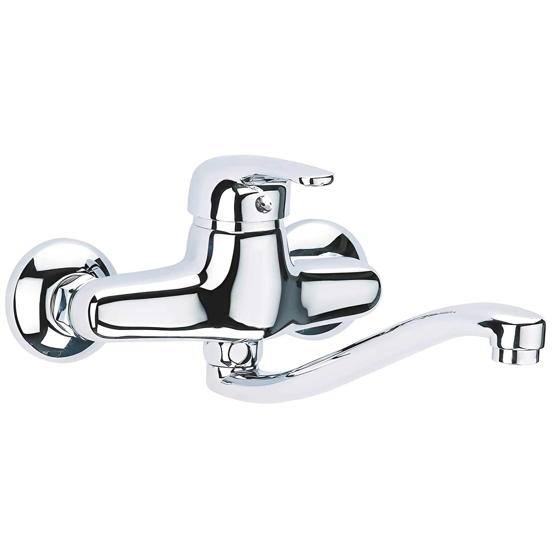 Mitigeur évier CLEVER Gamme PRO mural bec bas modèle PANAM URBAN