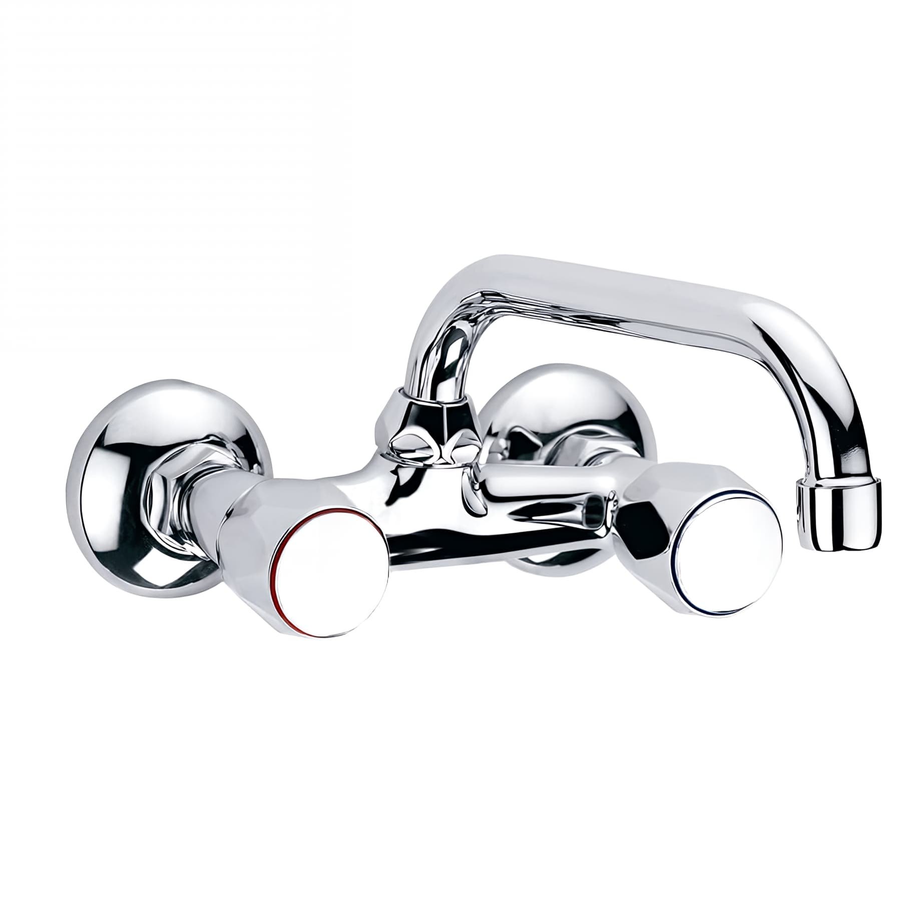 Mélangeur évier CLEVER Gamme PRO mural entraXe 110 modèle WITH2 GUAYAMA