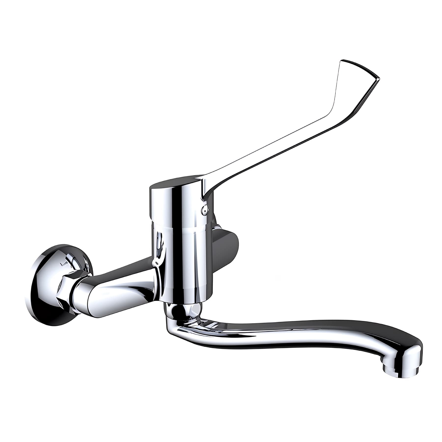 Mitigeur évier CLEVER Gamme PRO mural normes handicapé (PMR) modèle S12 URBAN