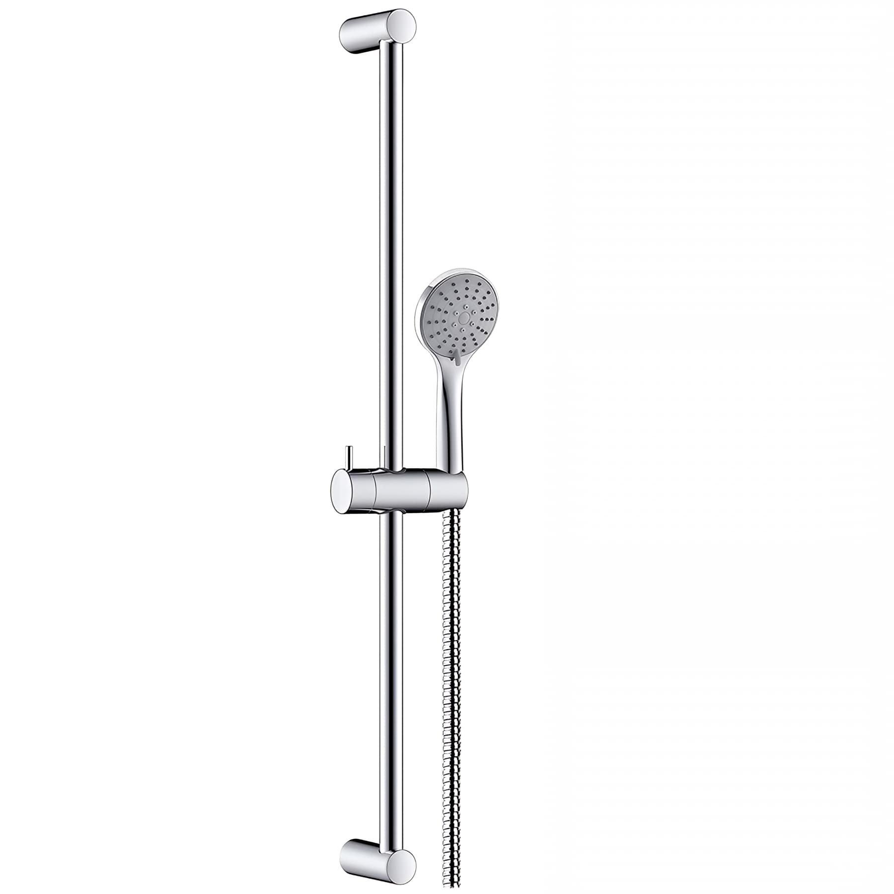 Ensemble Barre de douche CLEVER Gamme PRO ABS Ø19X730 modèle CITY AIR