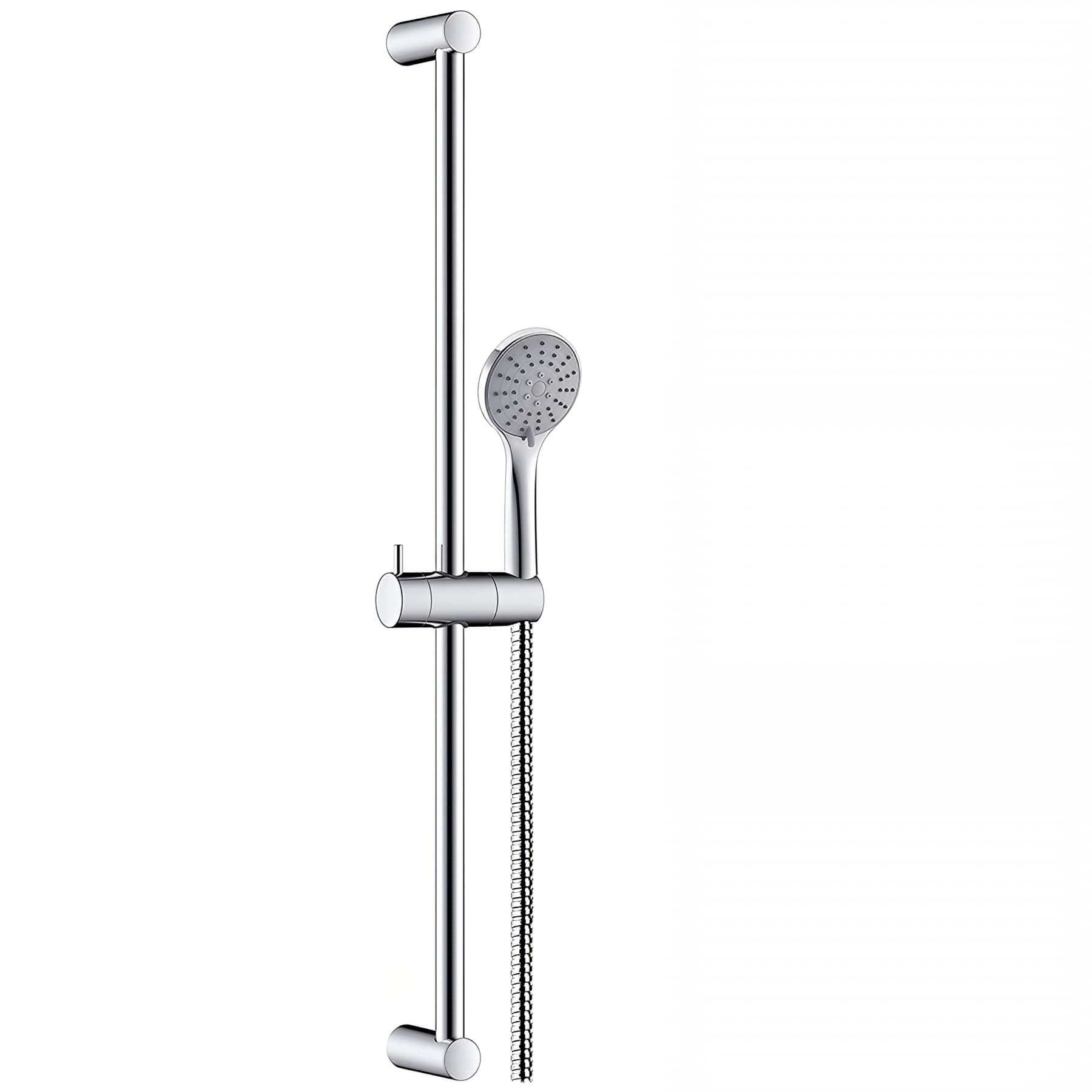 Ensemble Barre de douche CLEVER Gamme PRO ABS Ø19X900 modèle CITY AIR