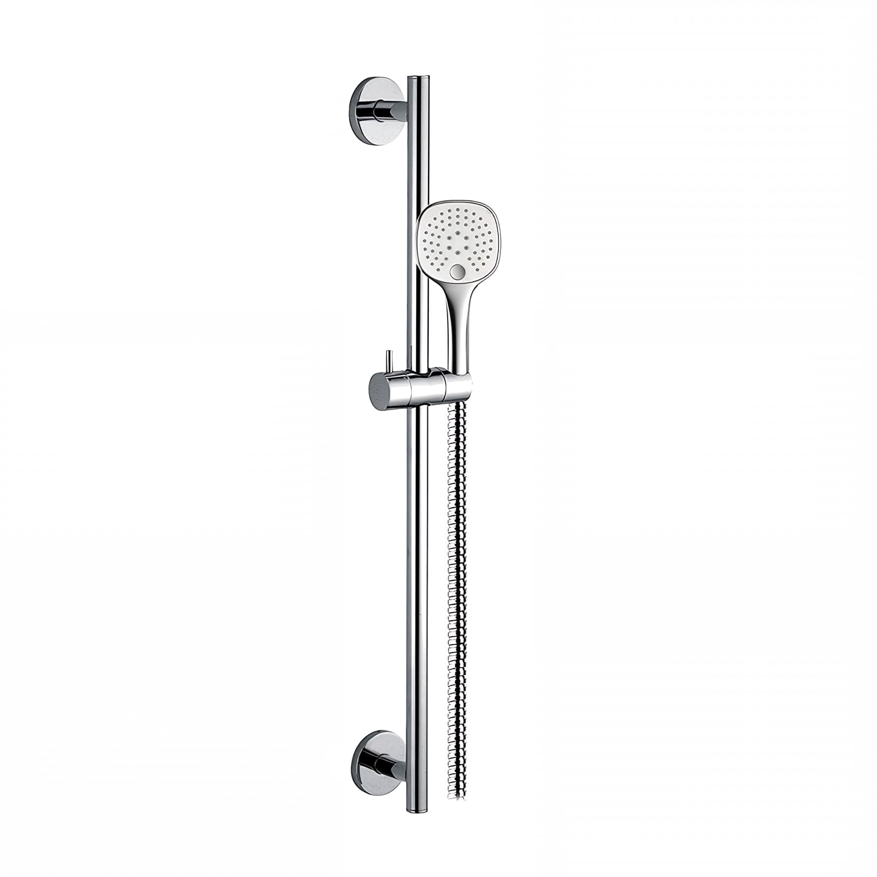 Ensemble Barre de douche CLEVER Gamme PRO ABS Ø19X700 modèle STYLE
