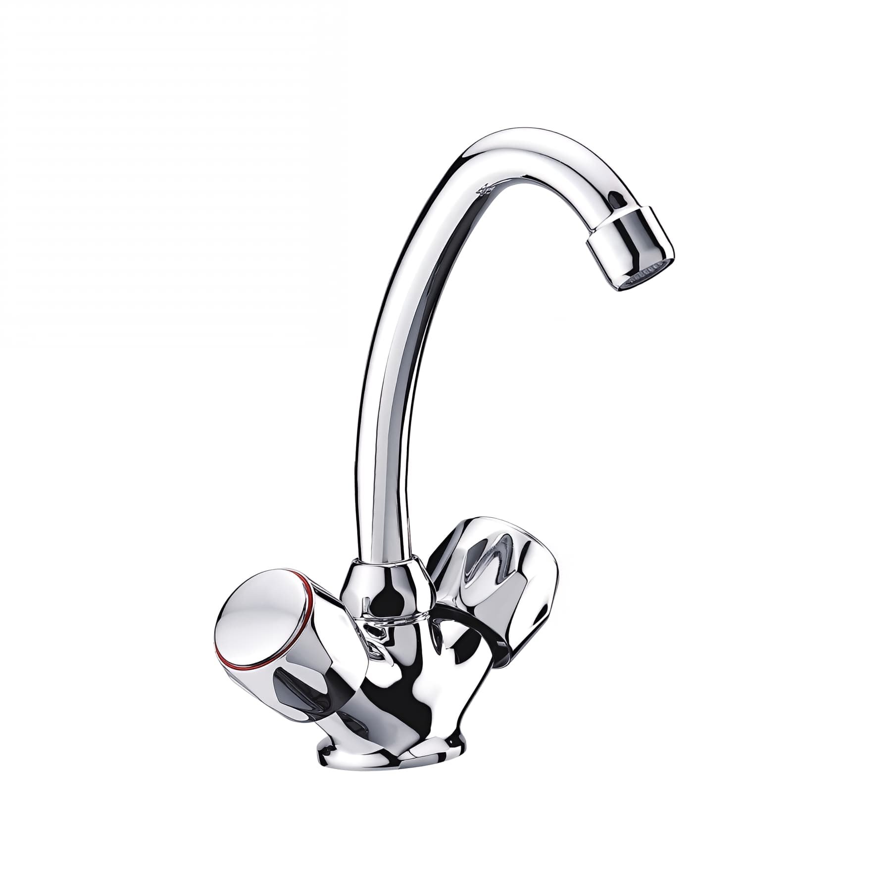 Mélangeur lavabo CLEVER Gamme PRO corps haut NF modèle G180 Vidage synthétique inclus