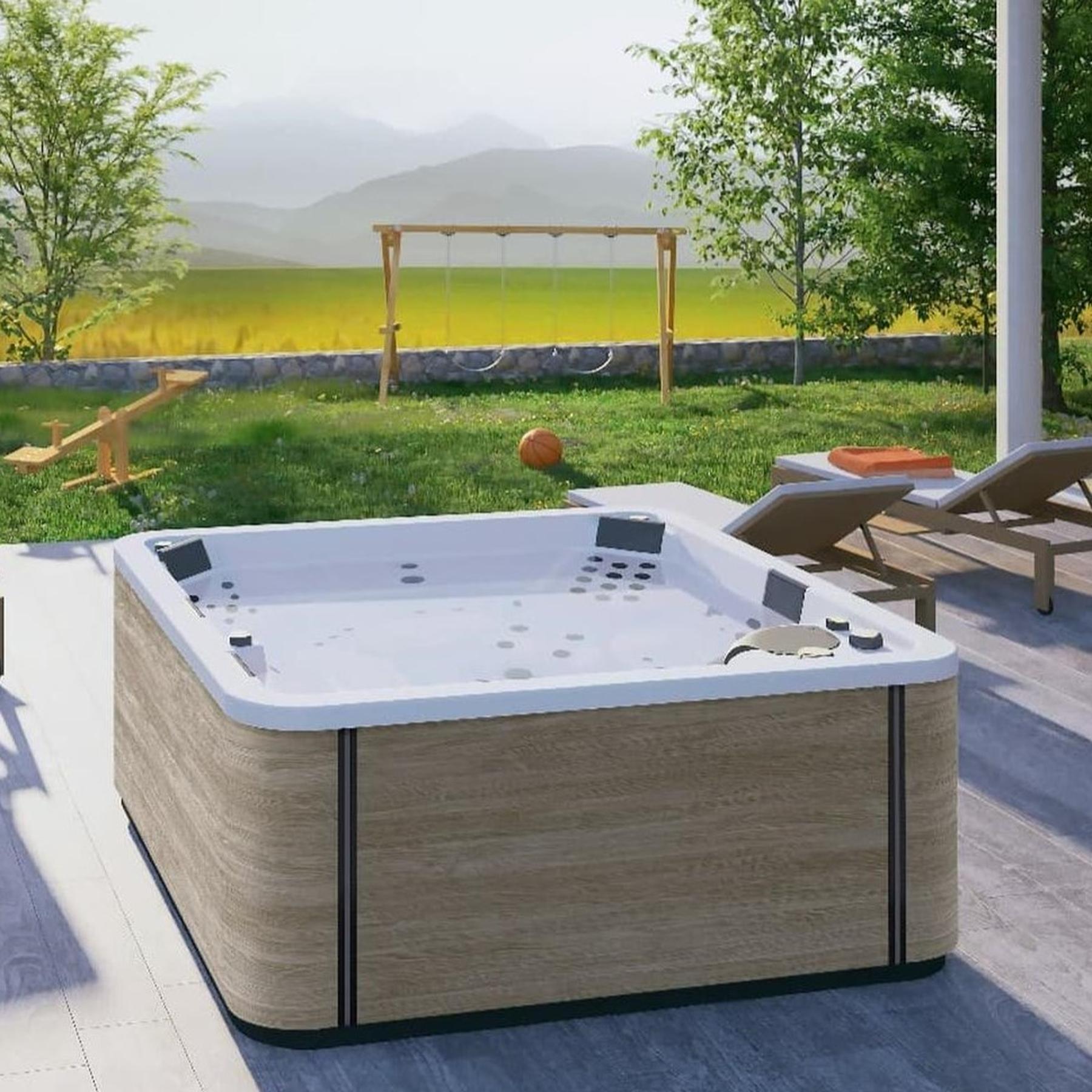 Spa A500 6 Places Gris Relax Airturbo Ozone