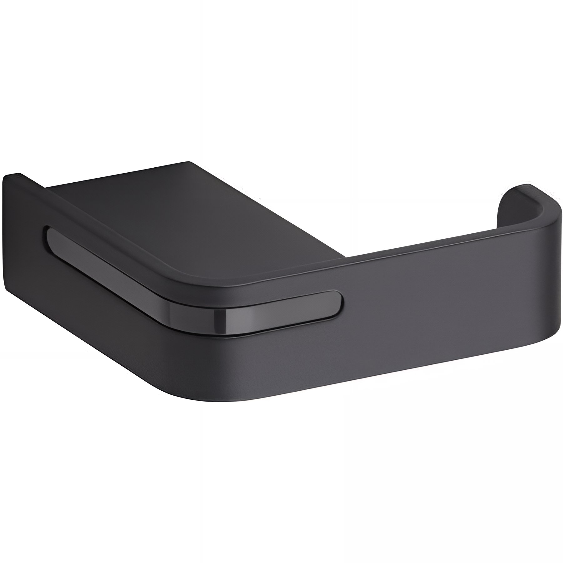 Porte-manteau Gamme PRO PELLET 1 tête 905 x 805 mm alu plié noir mat fixations invisibles