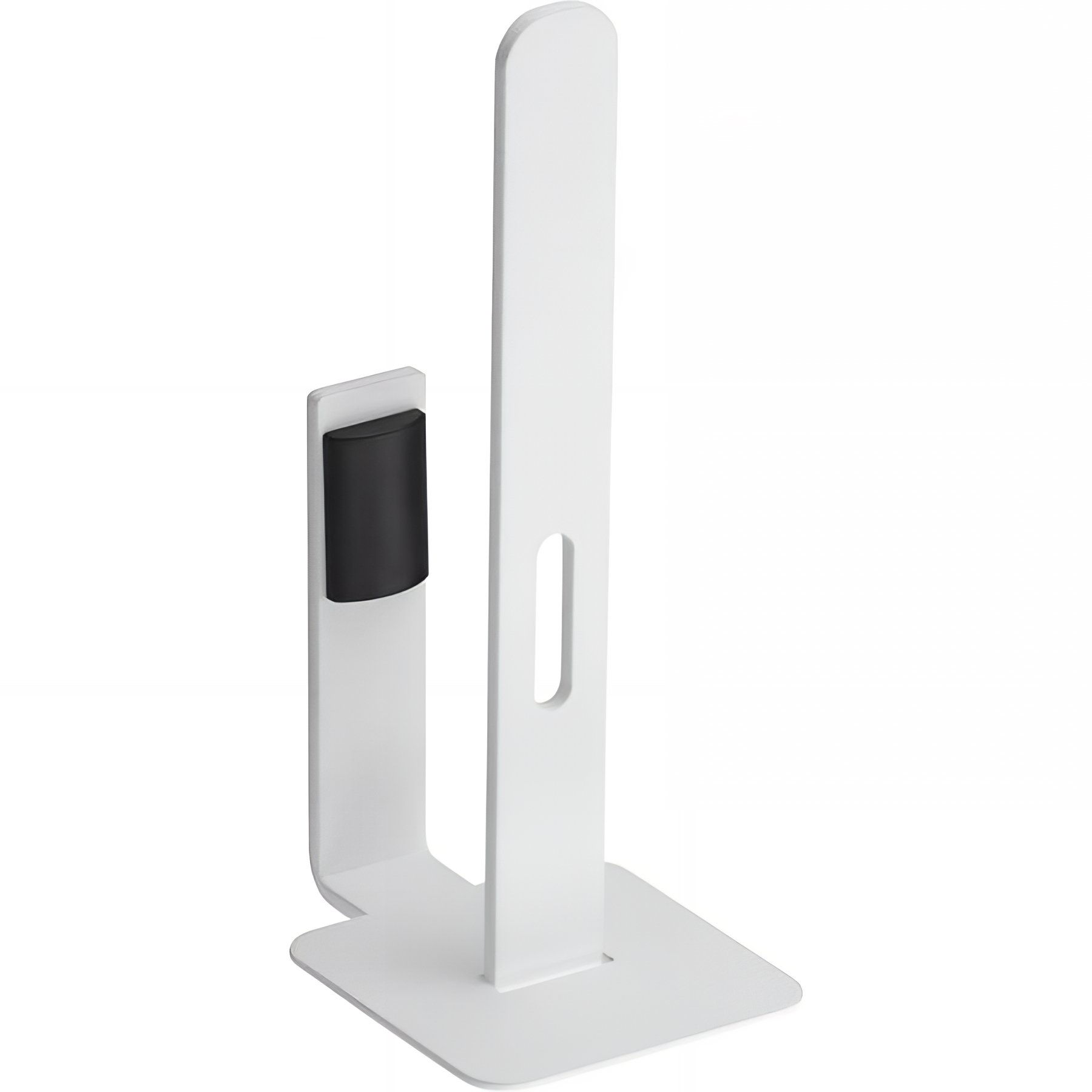 Réserve papier WC 2 rouleaux 203 mm alu Plié thermolaqué blanc mat