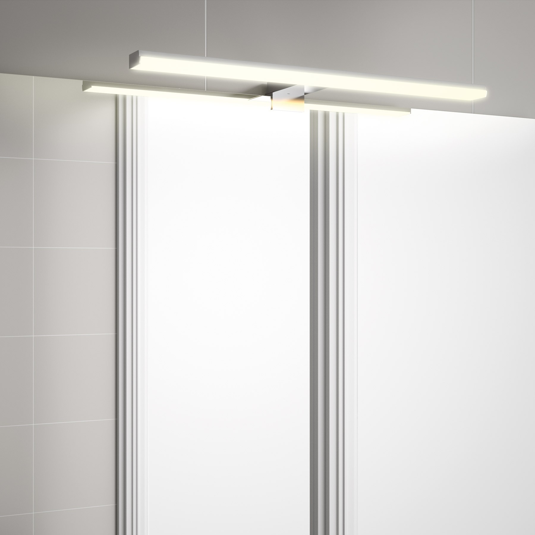 Applique de salle de bains Gamme PRO SALGAR PANDORA 308 luminaire led IP44 8W.-4000k 308 x 96 x 32 mm - Réf:26784