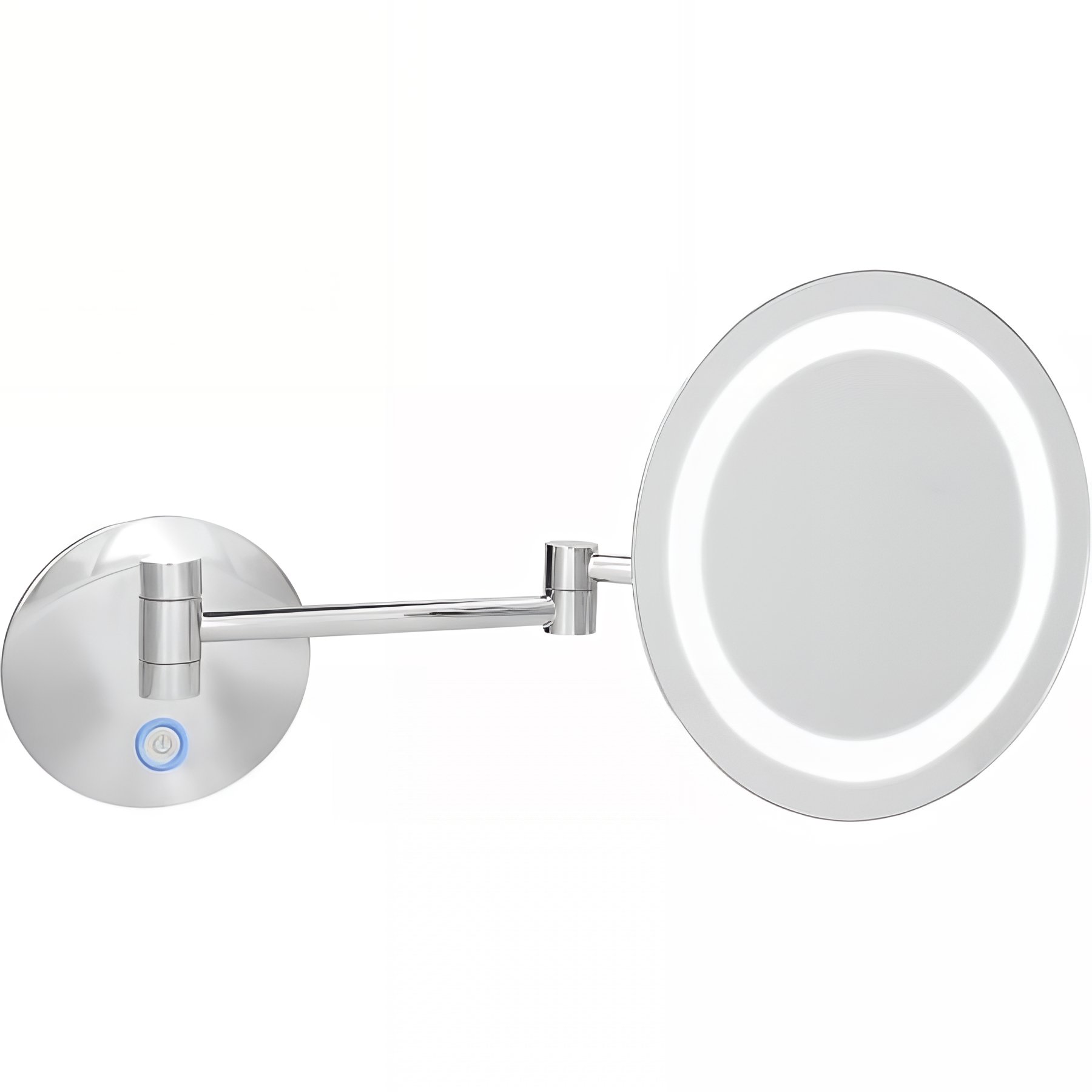 Miroir grossissant lumineux sur bras articulé Gamme PRO PELLET 384 mm maxi miroir Ø 224 mm