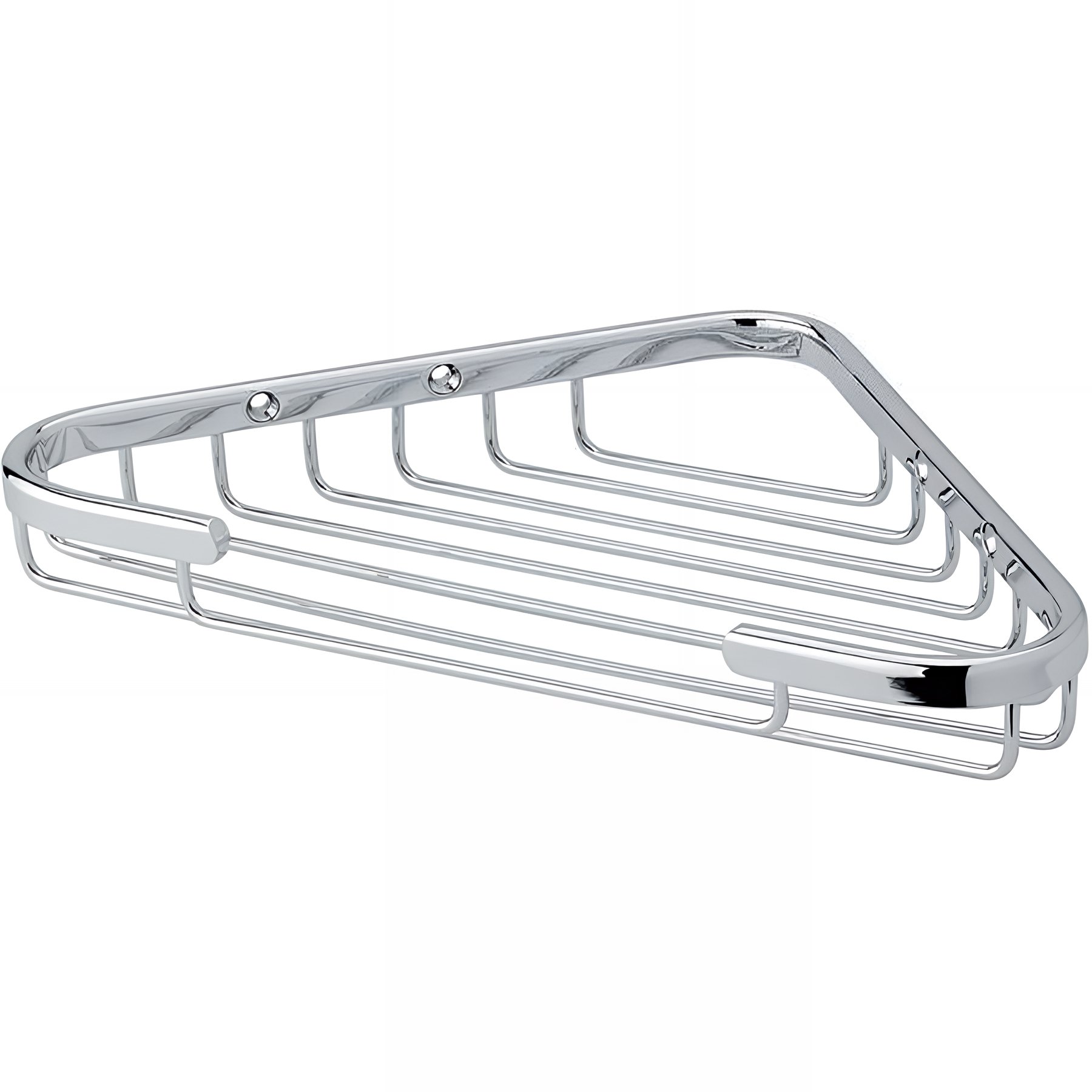 Porte-savon Gamme PRO PELLET fil d'angle mural 242 x 185 x 32 mm laiton chromé