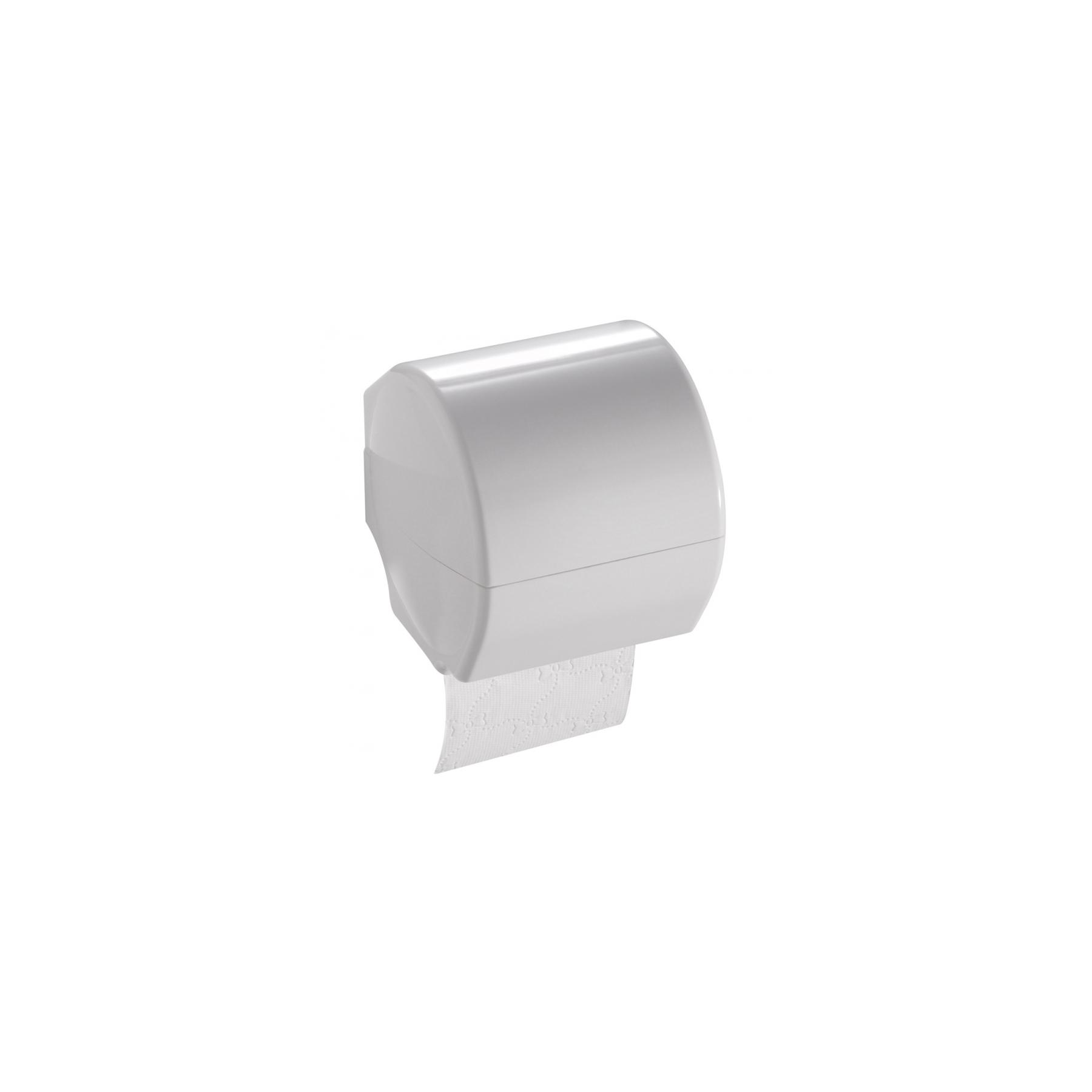 Distributeur papier WC Gamme PRO PELLET 143x143x143 mm avec couvercle résine thermodurcie blanc