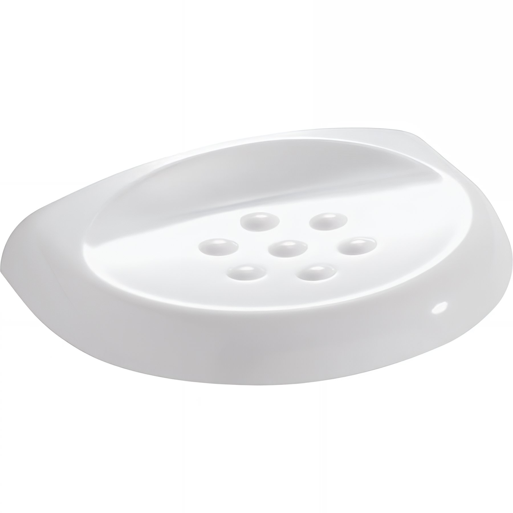 Porte-savon Gamme PRO PELLET mural 160 x 120 x 30 mm résine thermodurcie blanc