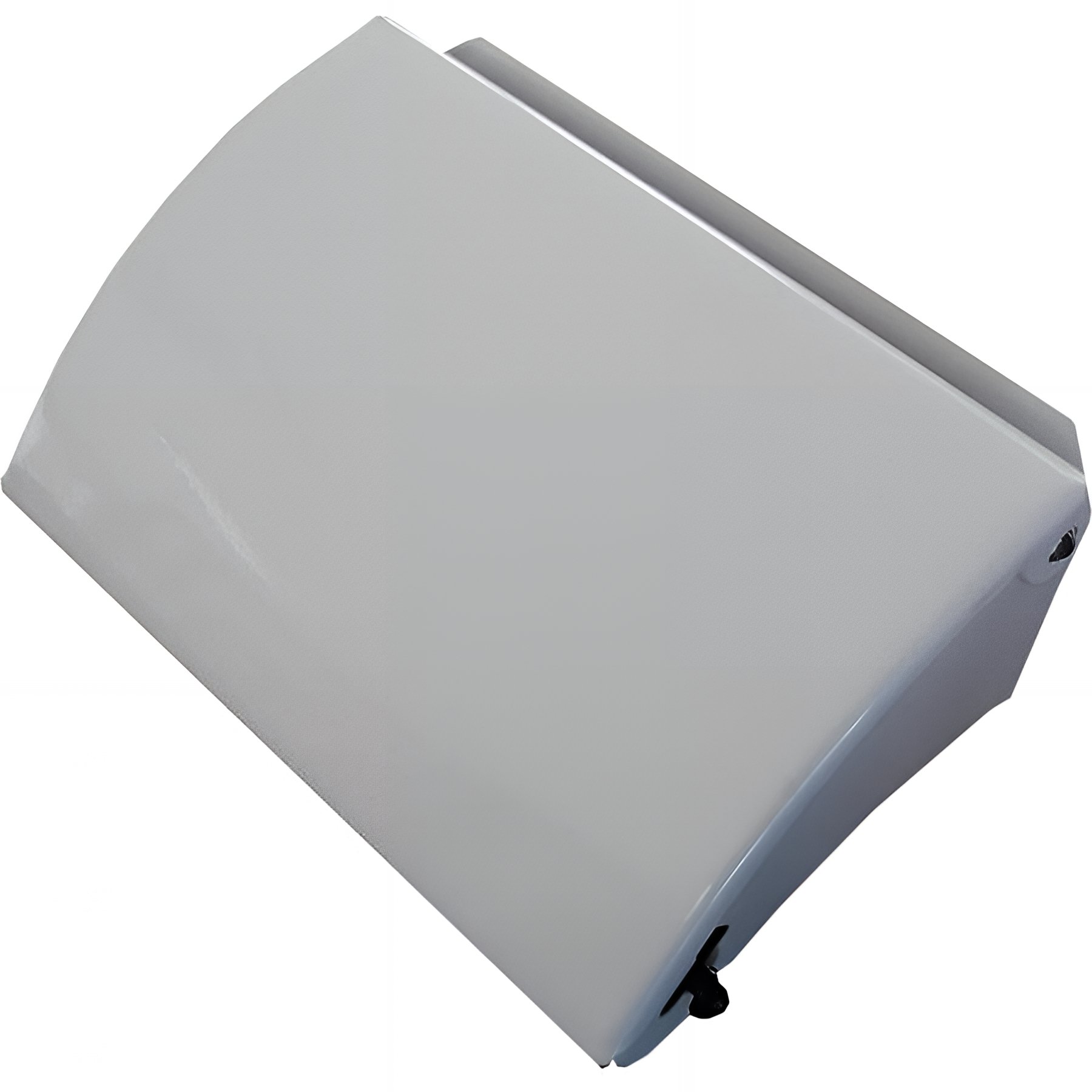 Distributeur papier WC Gamme PRO PELLET rouleau 1275x82x5mm acier blanc rouleau plastique noir