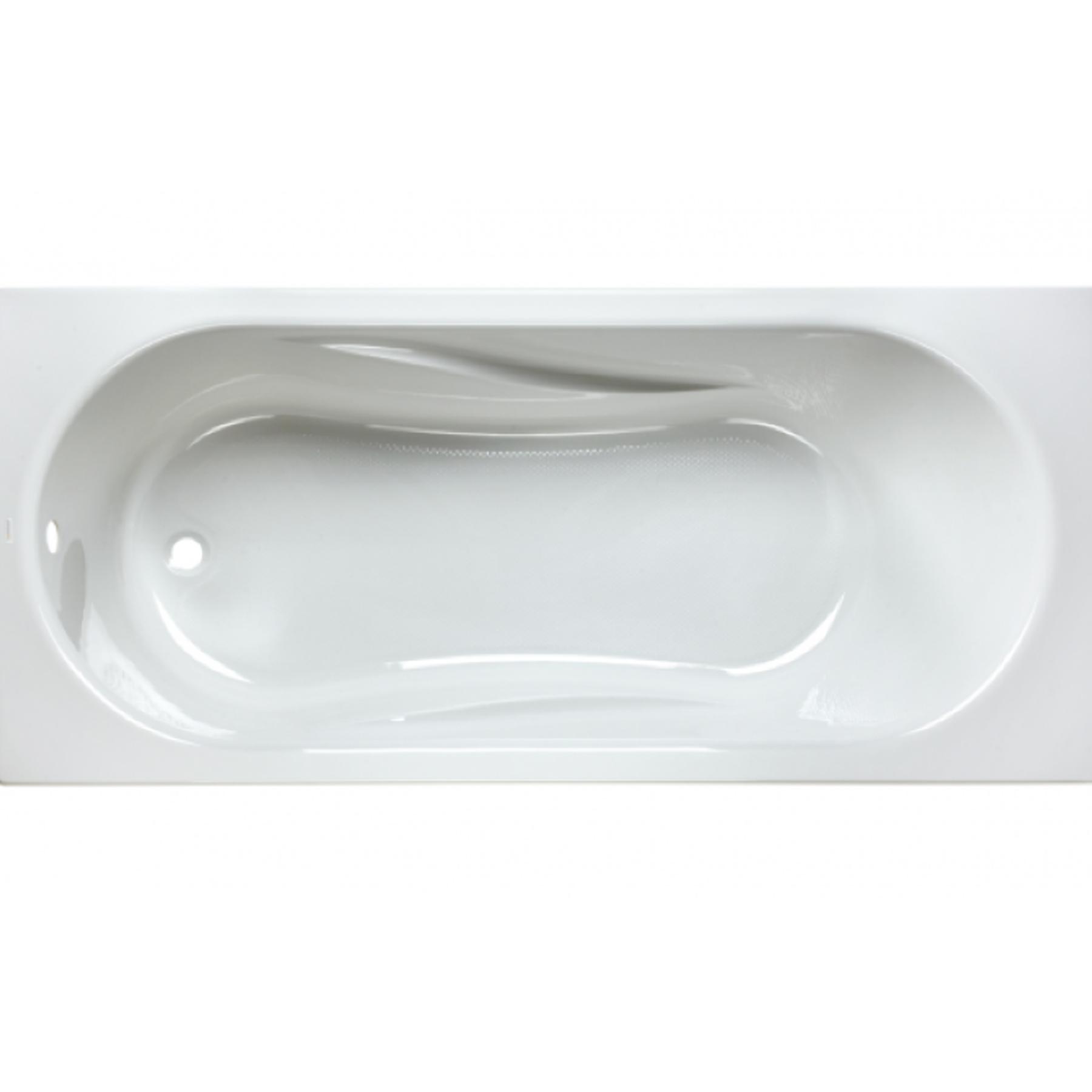 Baignoire acrylique Haute Densité Gamme PRO SANINDUSA Aveiro 170x70 avec pieds réglables couleur blanc (tablier non compris)    