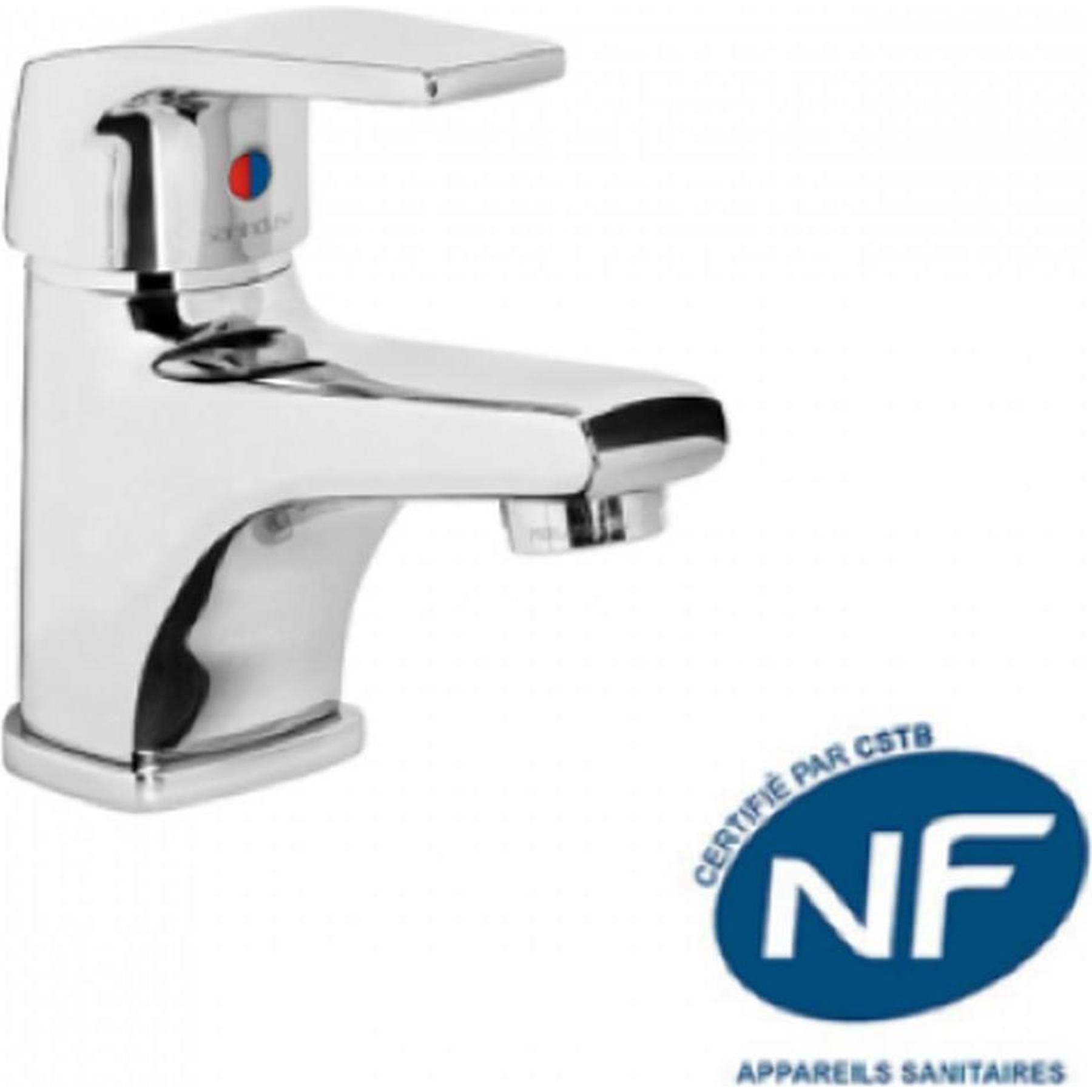 Mitigeur lavabo Gamme PRO SANINDUSA Easy chrome NF