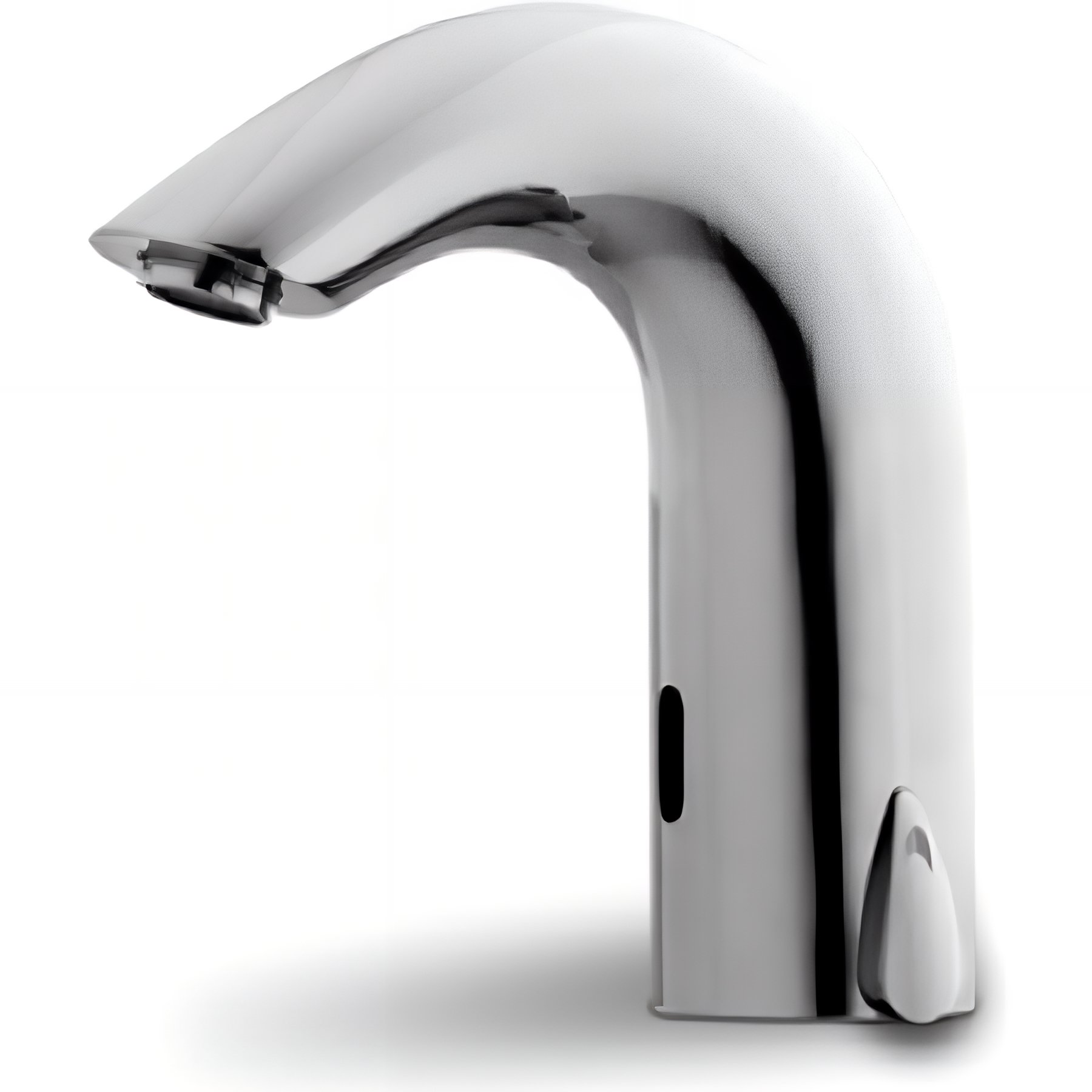 Mitigeur automatique sans contact a détection infrarouge pour lavabo ou vasque SANINDUSA Hera chromé fonctionne avec transformateur 9V inclus