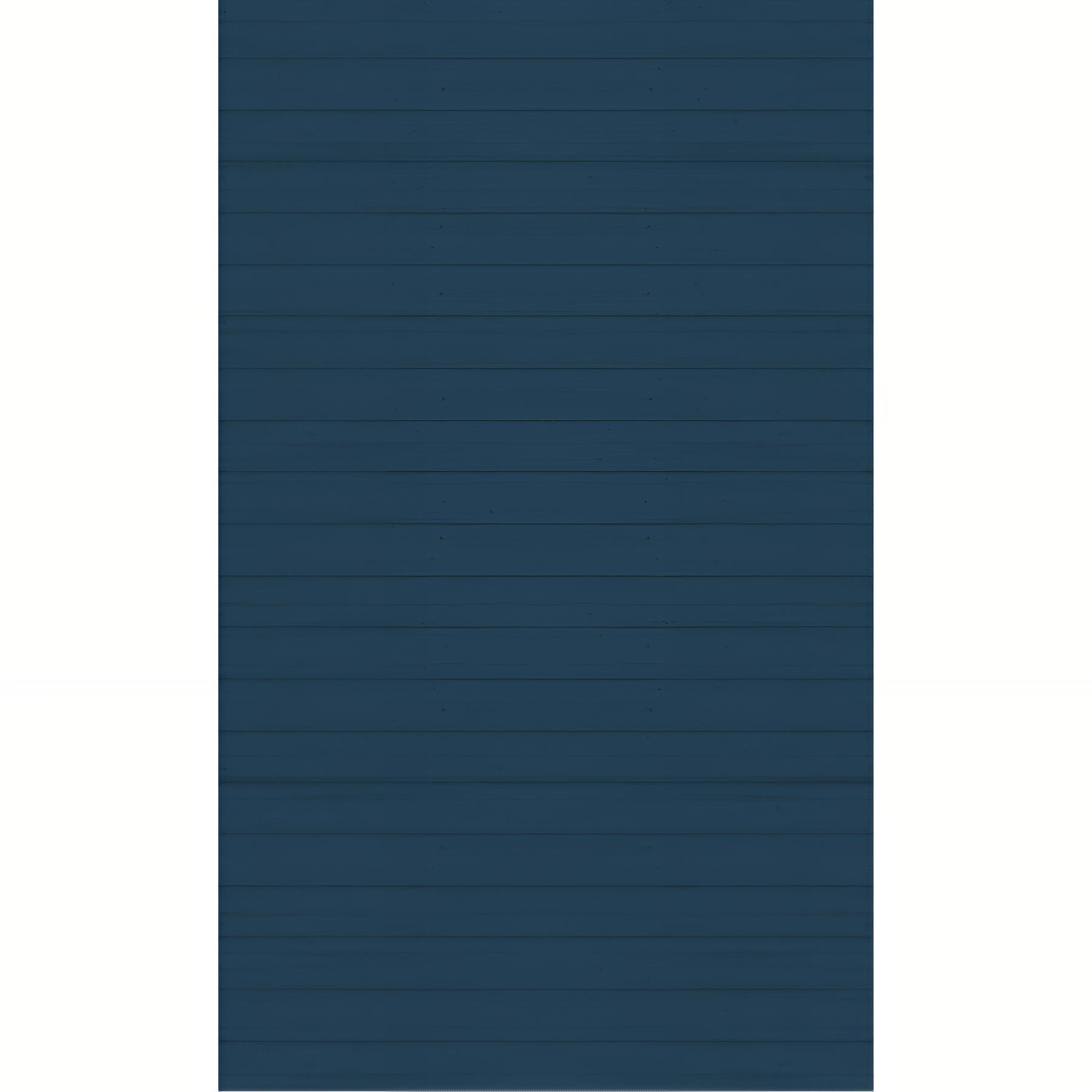 Panneau mural salle de bain hydrofuge multicouche PVC/ALU/PVC KINEDO Kinéwall Design épaisseur 3 mm 100x202 lambris horizontal bleu nuit