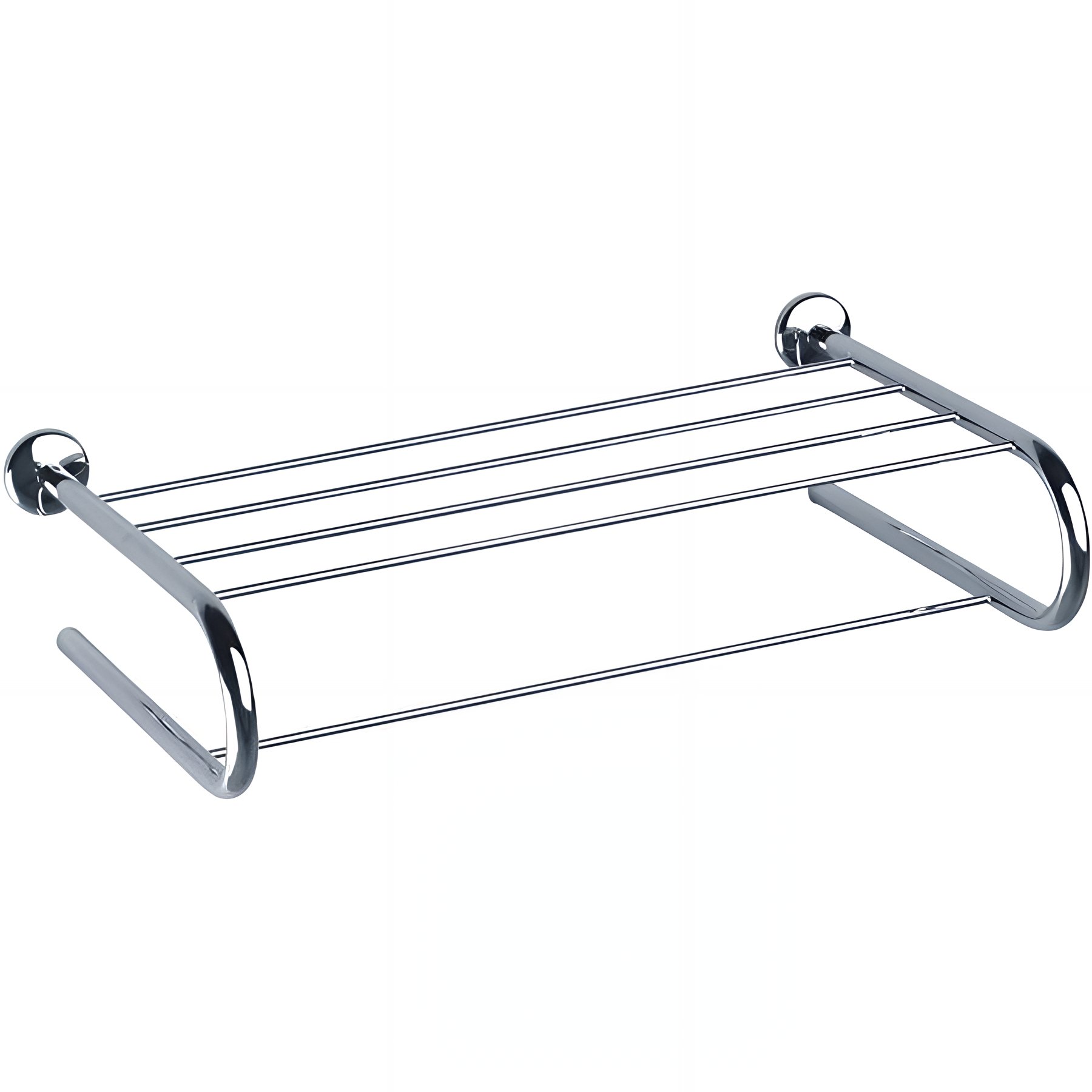 Rack Porte-serviettes Gamme PRO PELLET LOFT 500 x 300 x 113 mm tube acier chromé Ø 16 mm