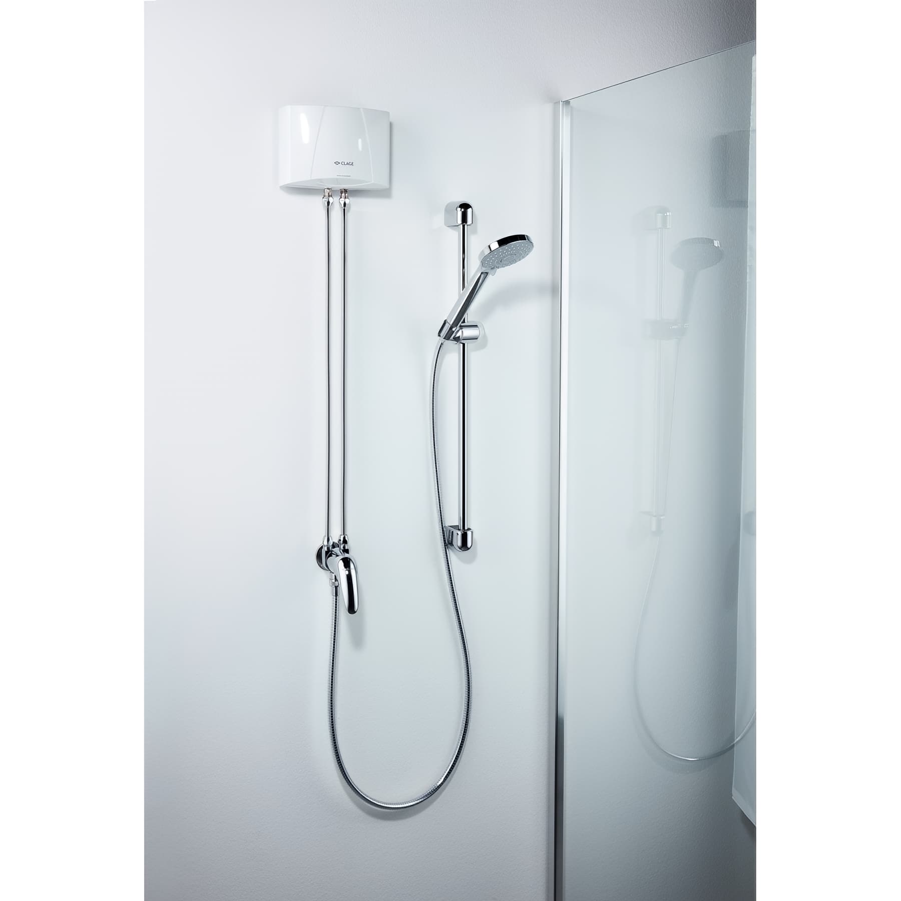 Pack chauffe-eau compact instantané + mitigeur douche MBX 4 Shower 4.4 kW 230 V 19 A