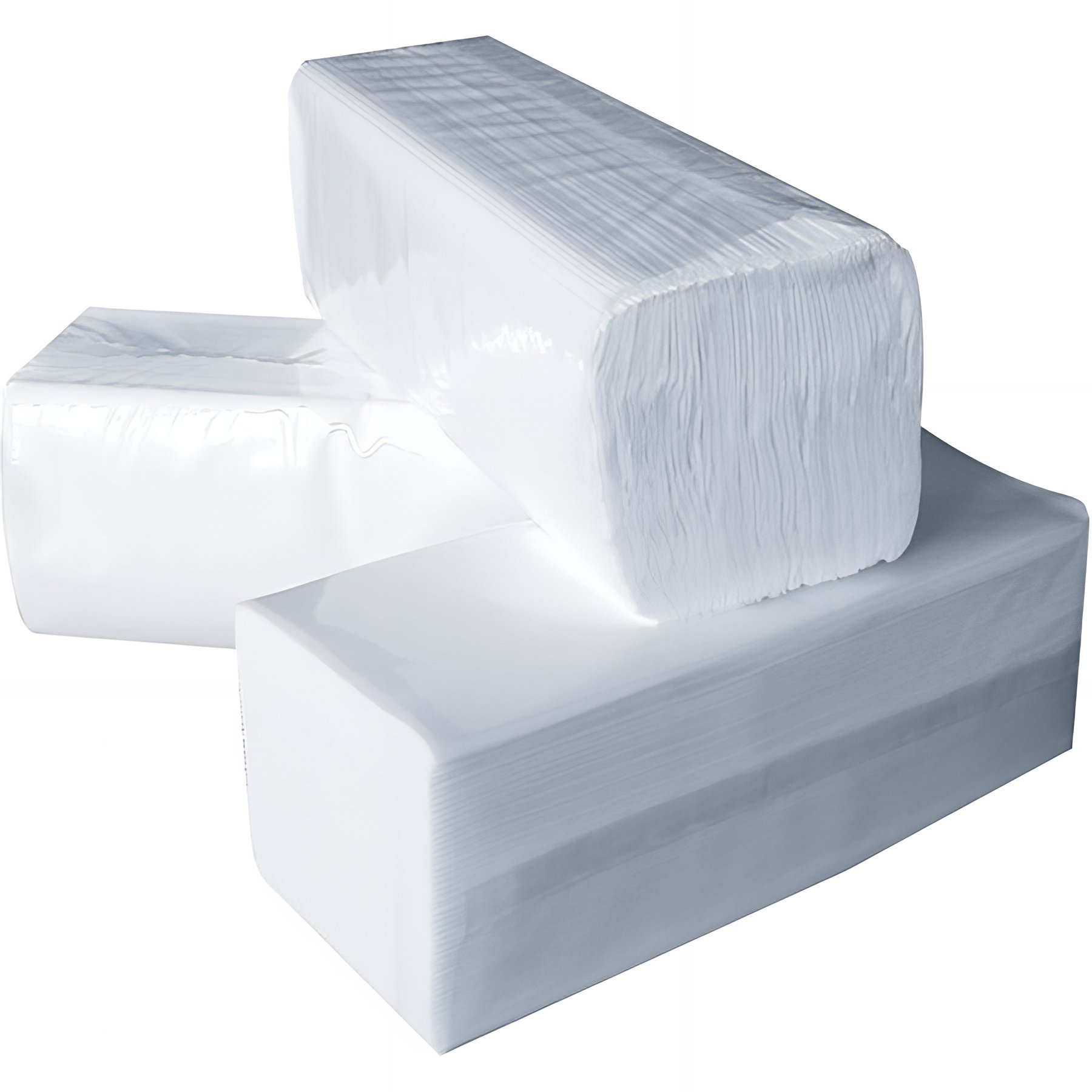 Papier essuie mains 2 plis rectangulaire carton de 30 paquets de 125 feuilles