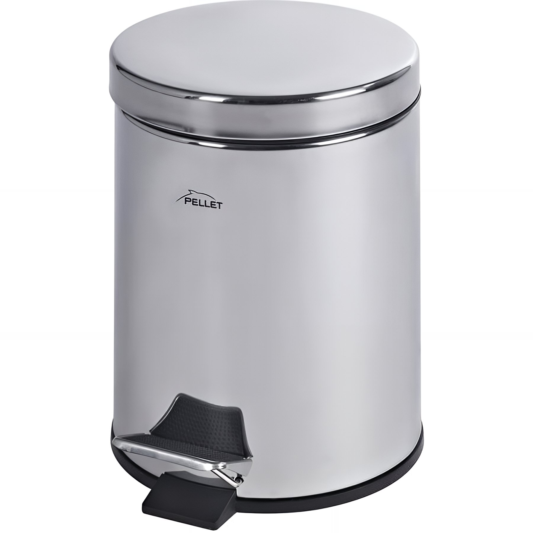 Poubelle à pédale Gamme PRO PELLET 3 litres 270x230 mm Ø 167 mm acier inoxydable anti-corrosion