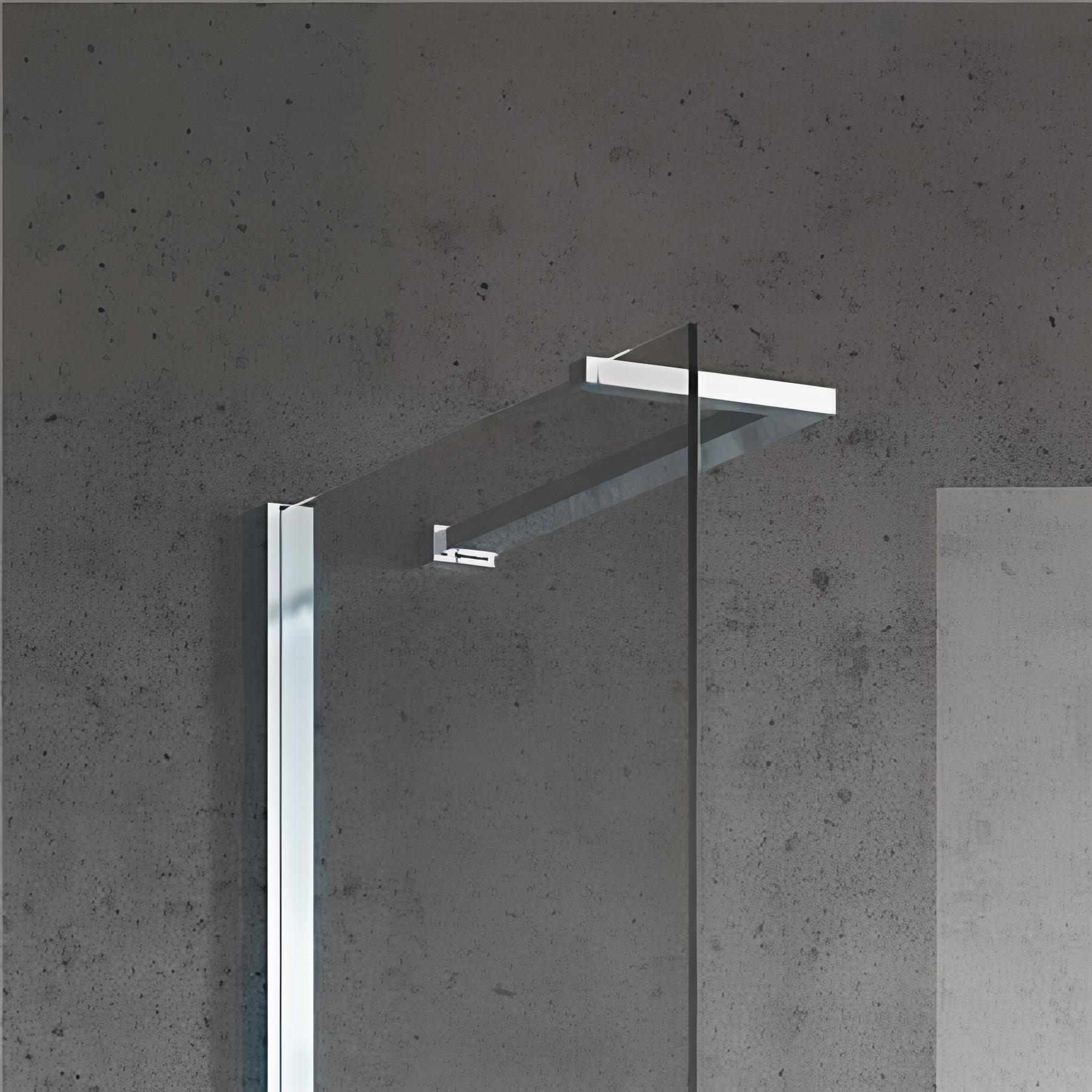 Barre de renfort L Kinéprime pour paroi de douche 1,20 m maximum