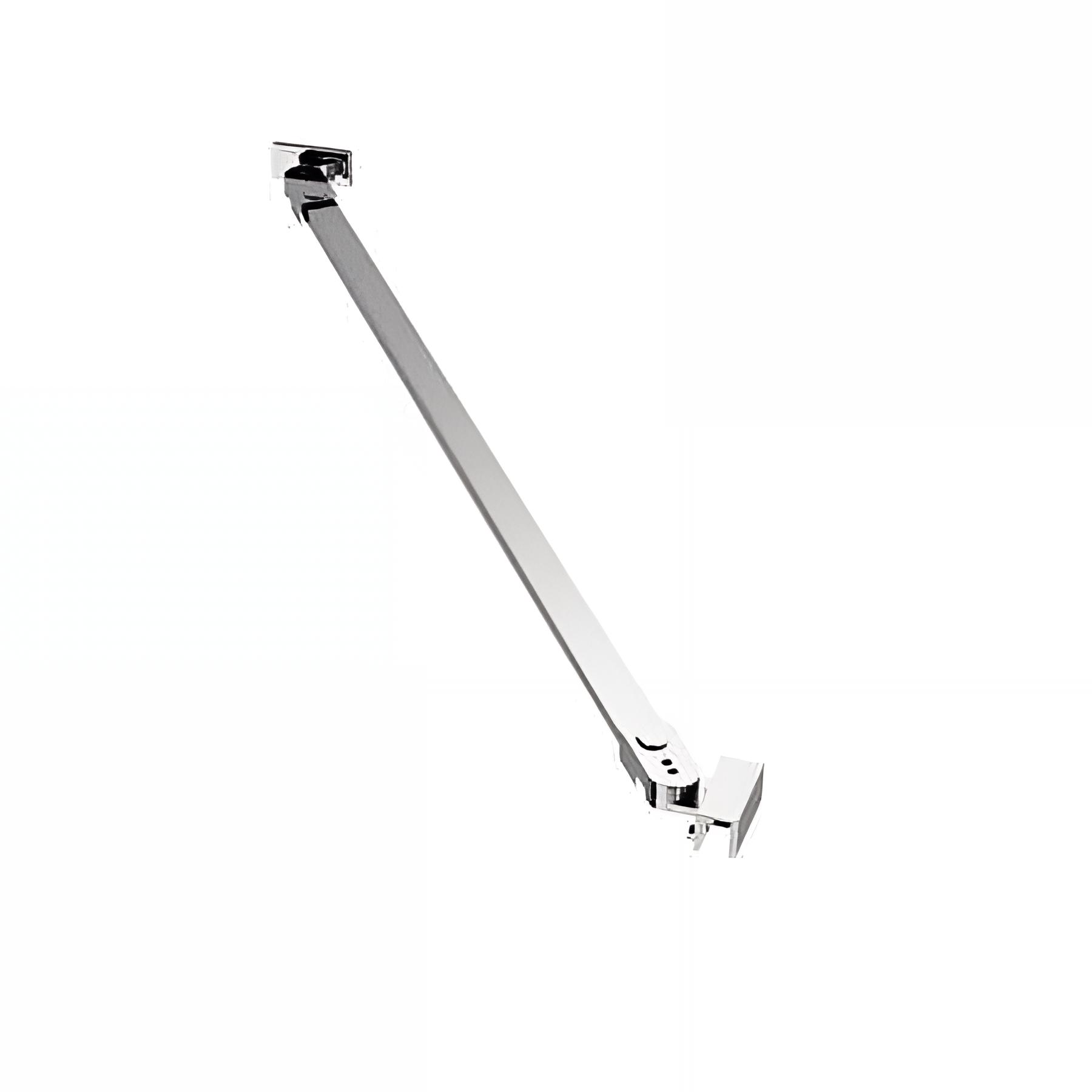 Barre de renfort articulée Kinequartz pour installation contre un mur pose droite ou en biais