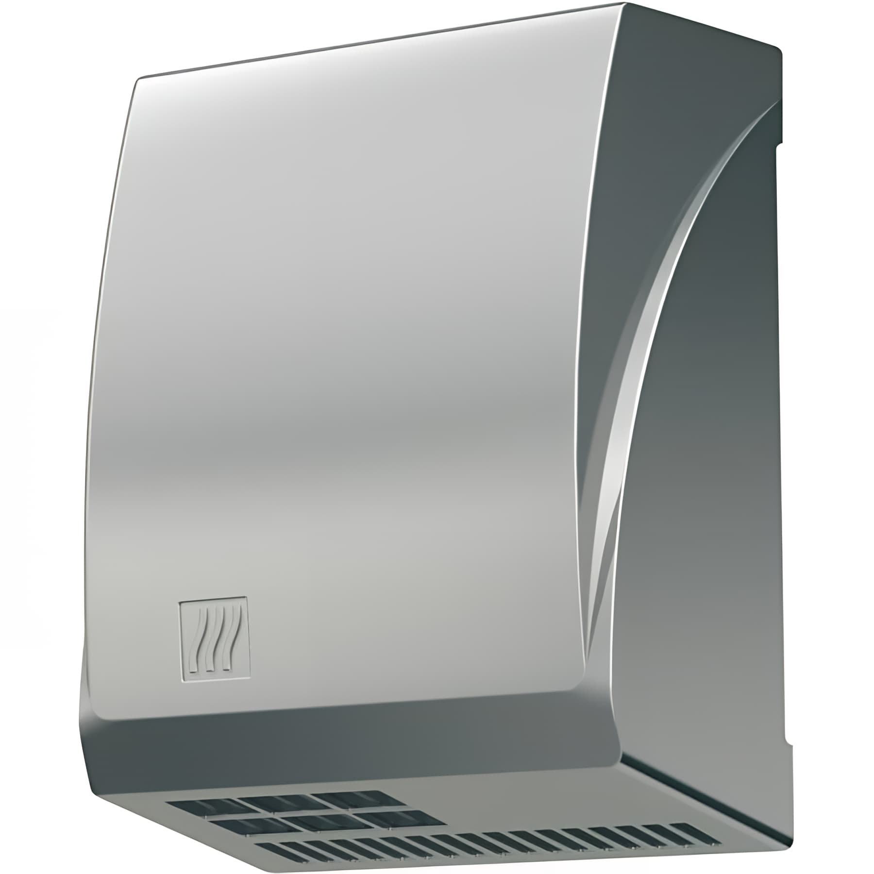 Sèche mains Gamme PRO PELLET 2600 W 290x265x130 classe II alu chromé mat anti-vandalisme