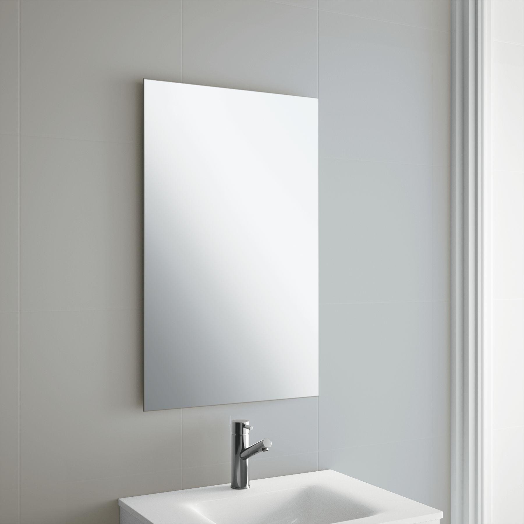 Miroir de salle de bains Gamme PRO SALGAR SENA 600 600 x 800 mm - Réf:16908