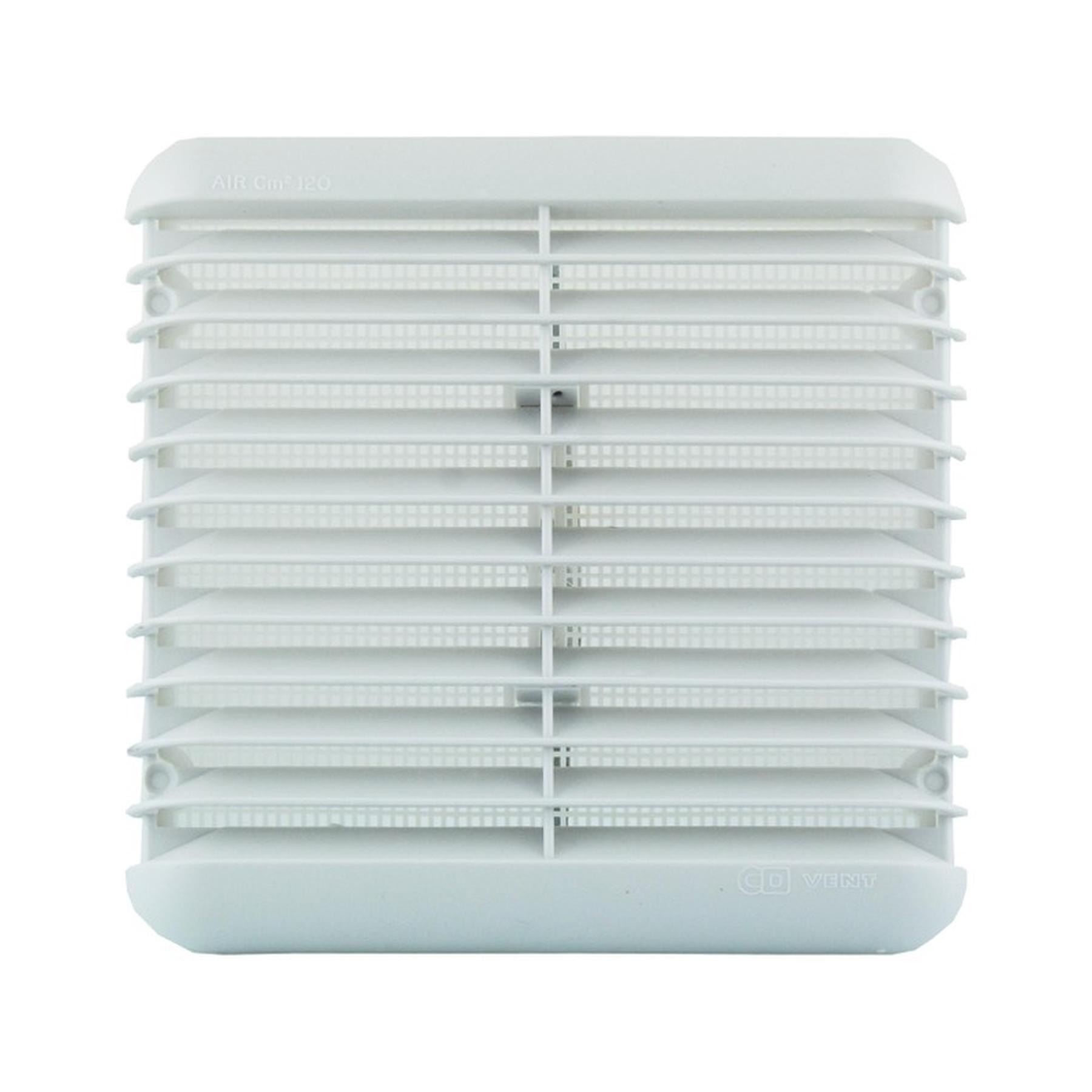 Grille de ventilation à clips Gamme PRO dimensions 166x166mm Ø80-125