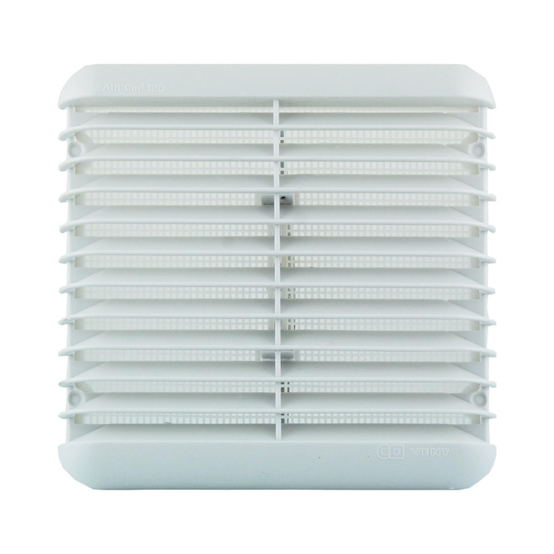 Grille de ventilation à clips Gamme PRO dimensions 190x190mm Ø125-160