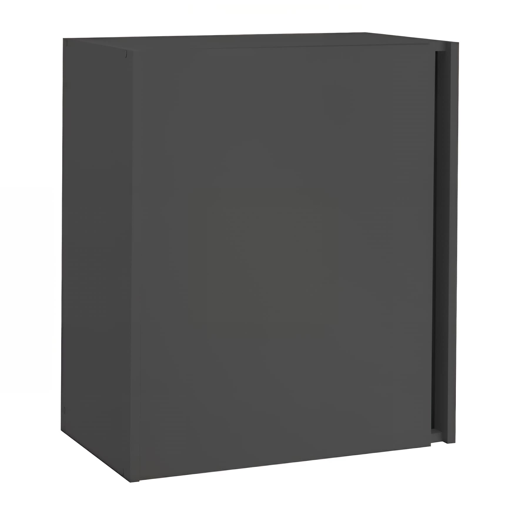 Meuble de cuisine haut MODERNA URBAN couleur ANTHRACITE 60x35 hauteur 30cm 1 porte 1 étagère