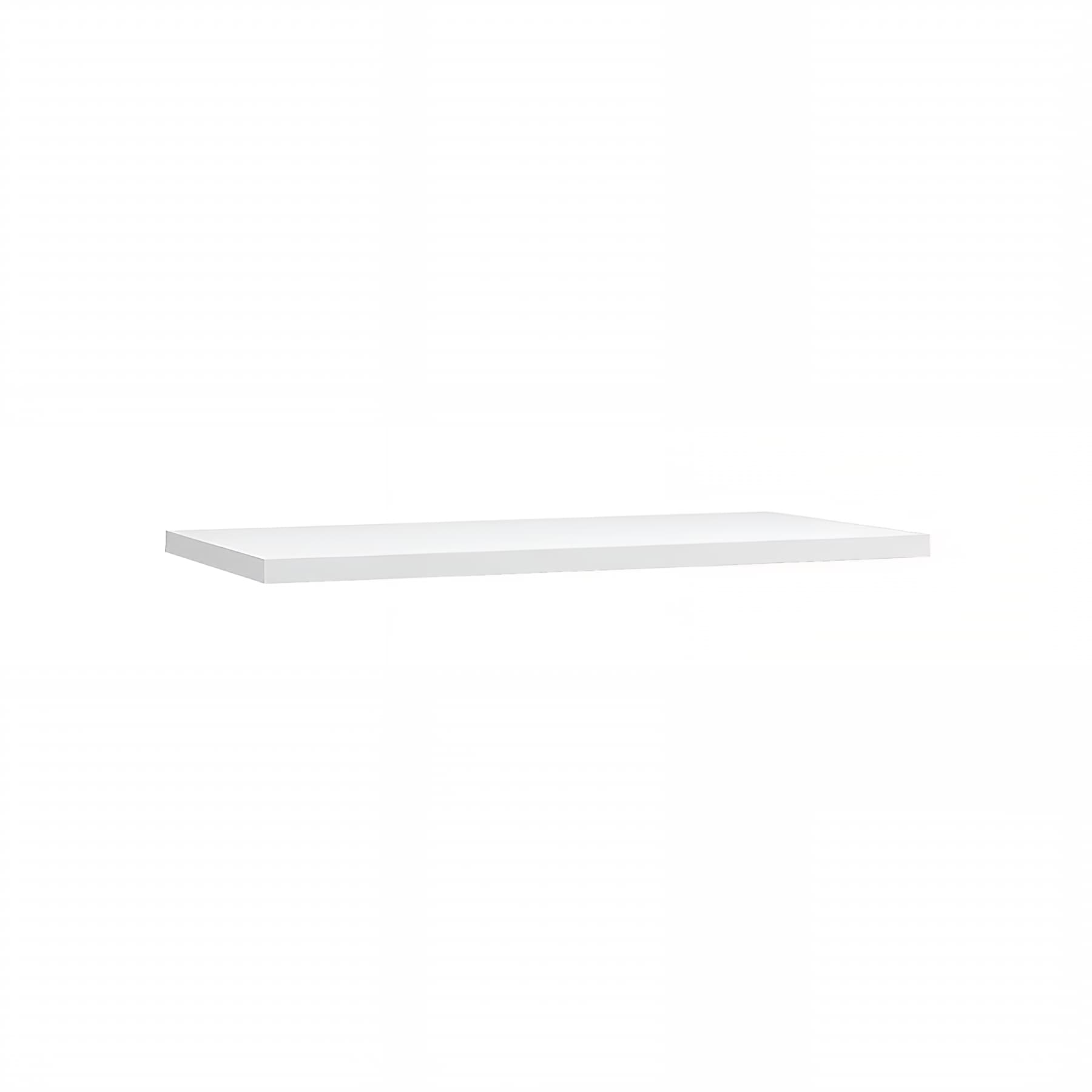 Plan de travail de cuisine stratifié réversible MODERNA ONELIA blanc 120x60cm épaisseur 38mm