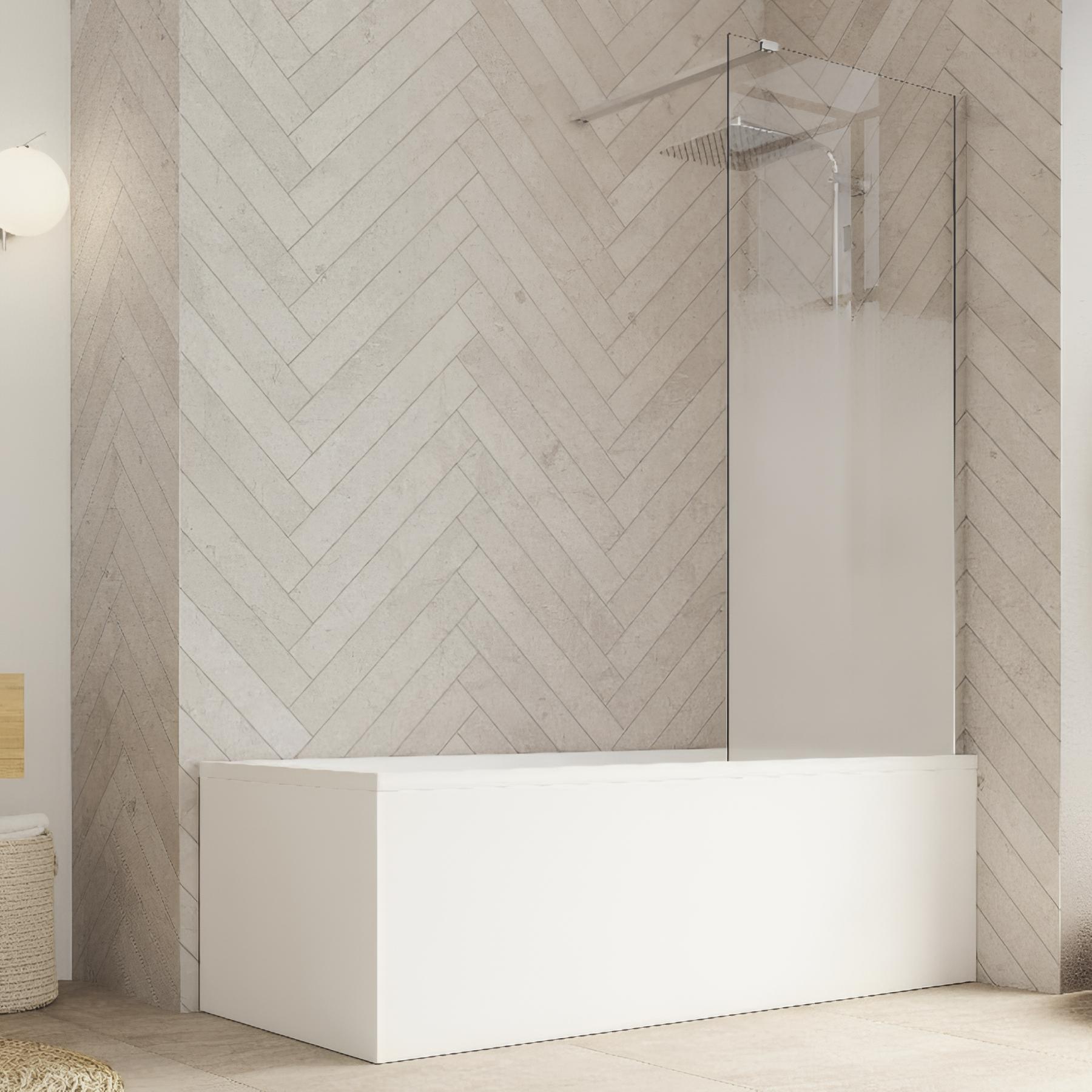 Pare-bain fixe KINEDO Smart Design Hydra 80 chromé