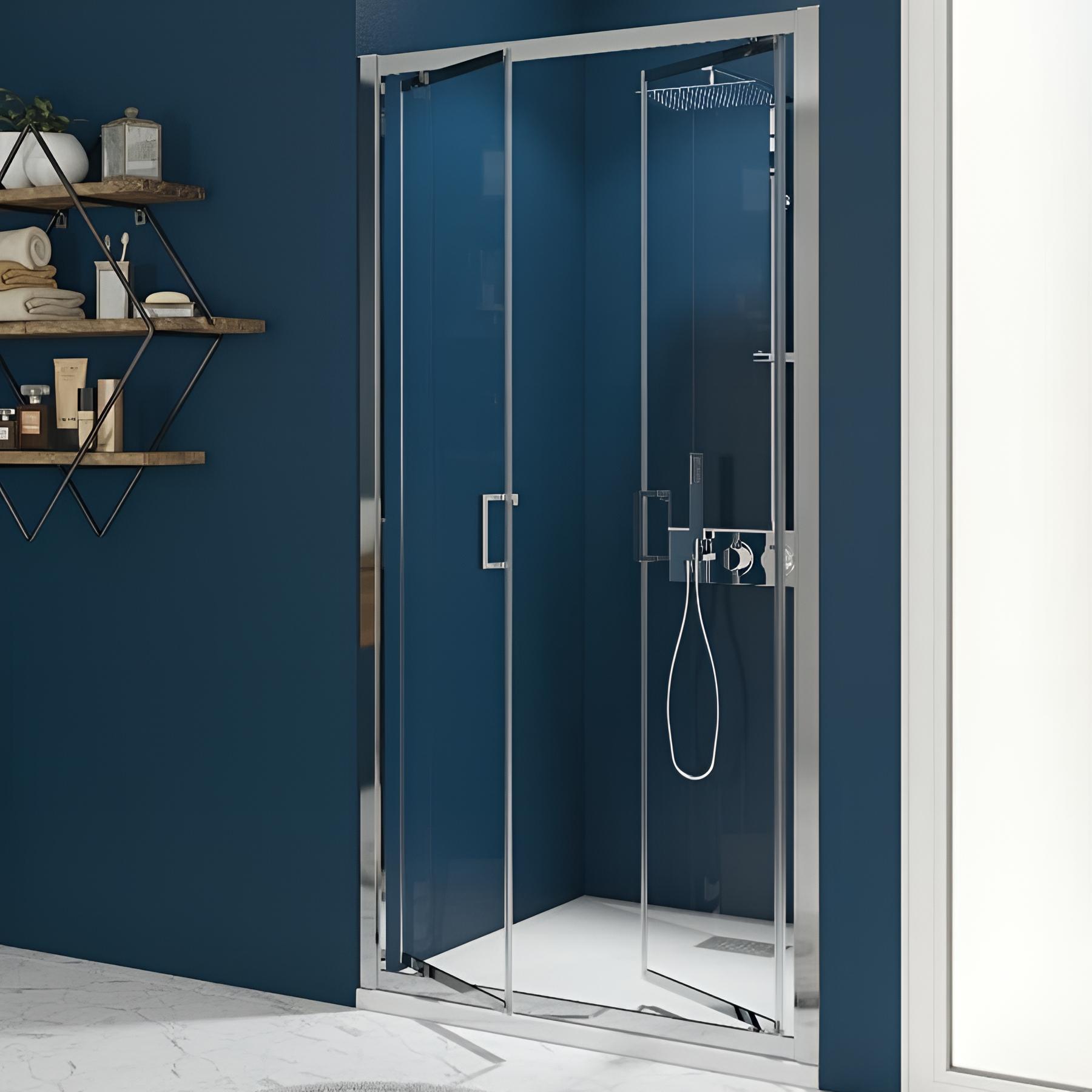Porte de douche 2 portes battantes SMART Express L 80cm
