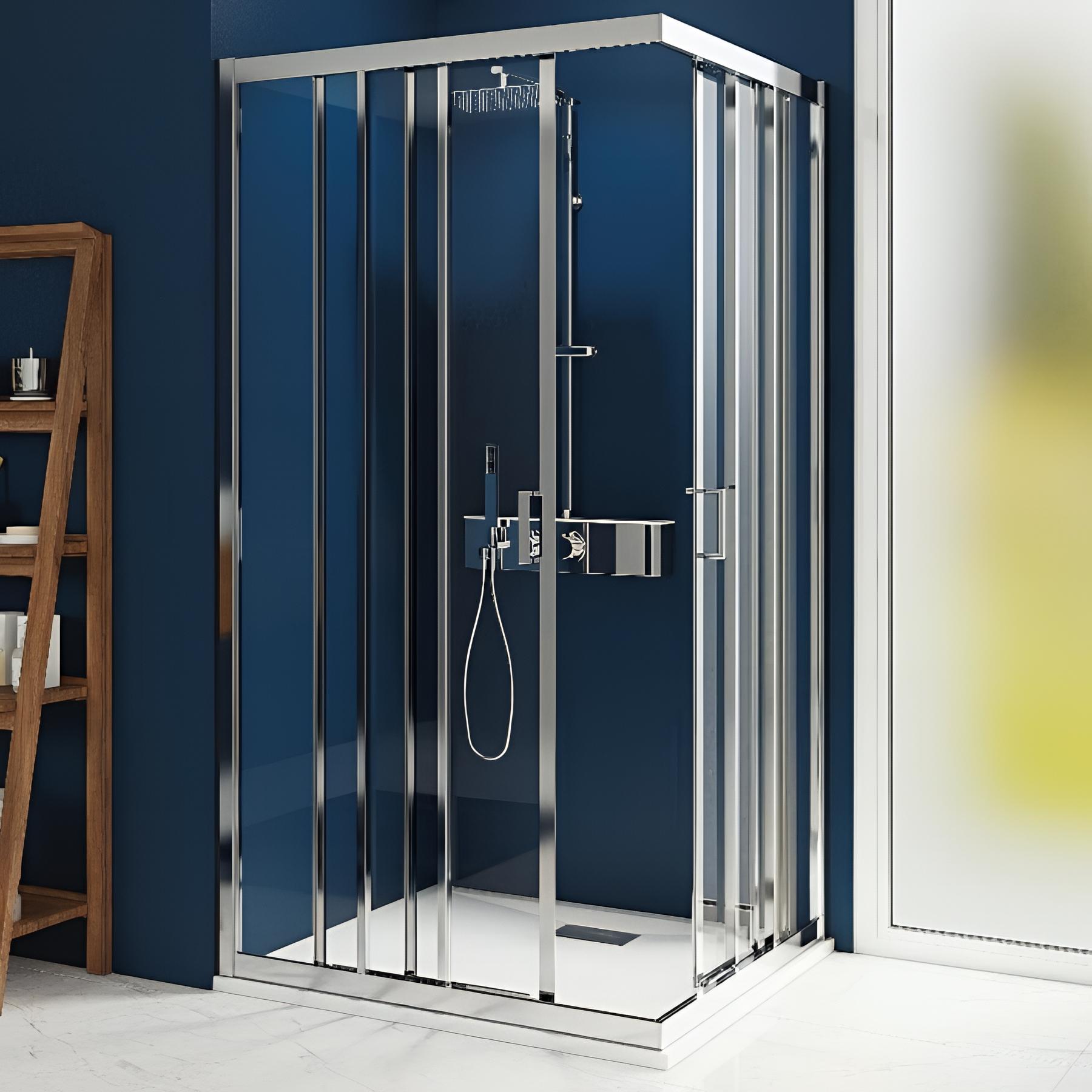 Accès d'angle KINEDO Smart Express 4 coulissants 2 fixes L70cm