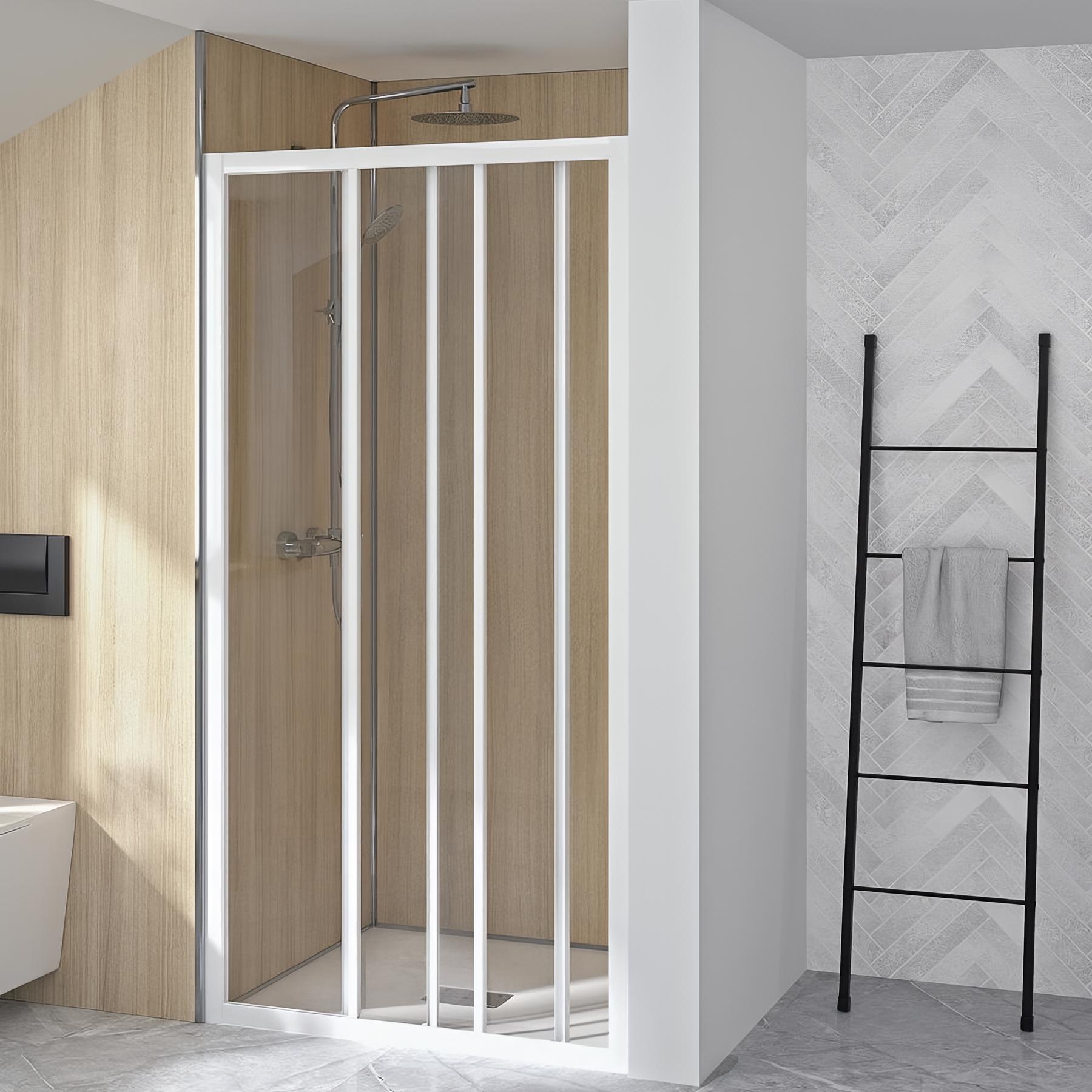 Porte de douche coulissante Kinedo SUPRA L 80cm H 1,90 m blanc